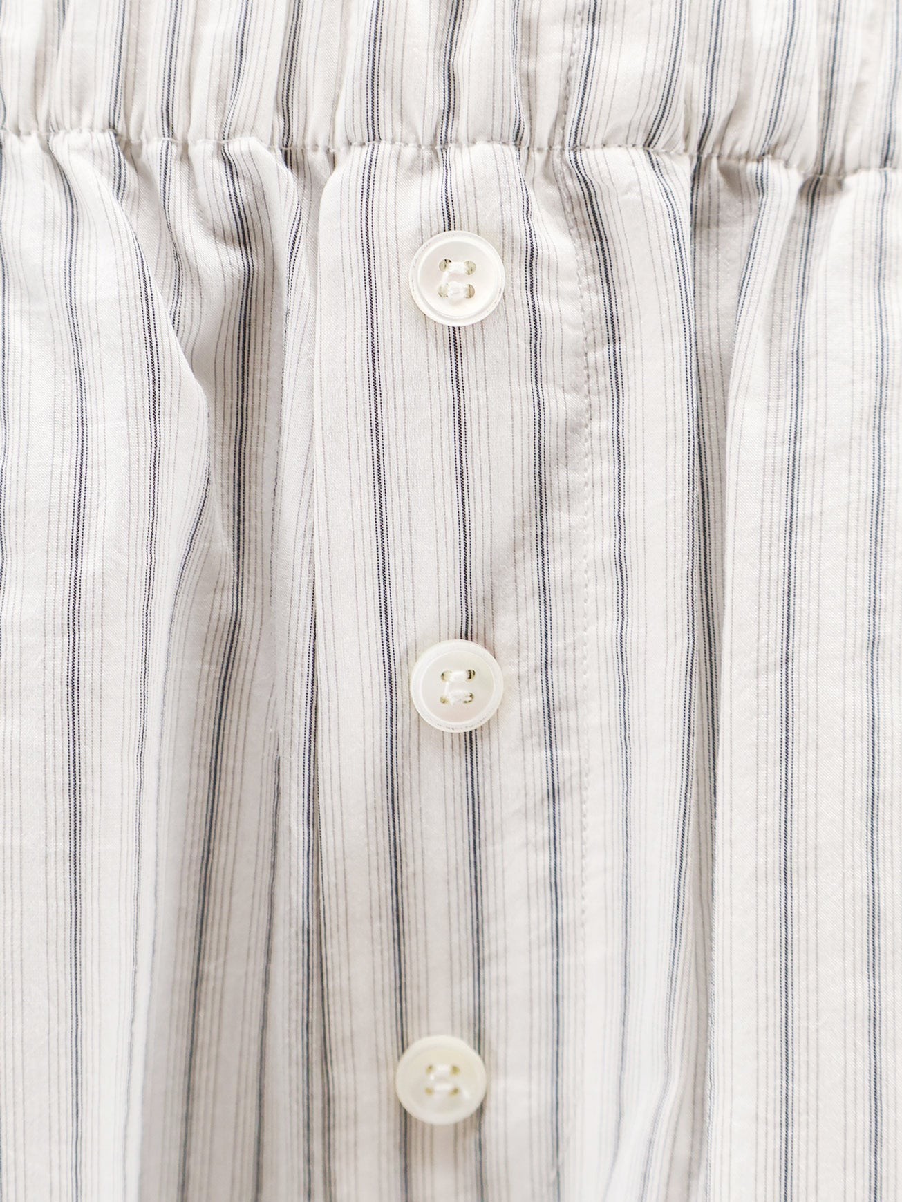 Silk trousers with striped pattern - Image 3