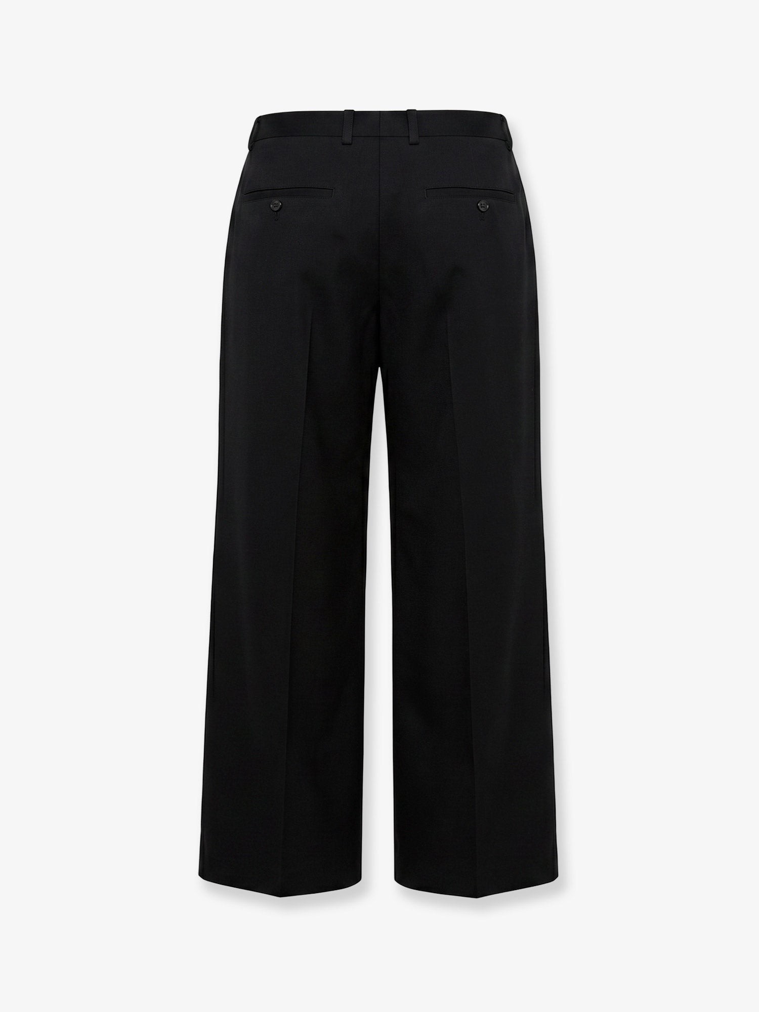 Single Pleat cotton trousers - Image 2
