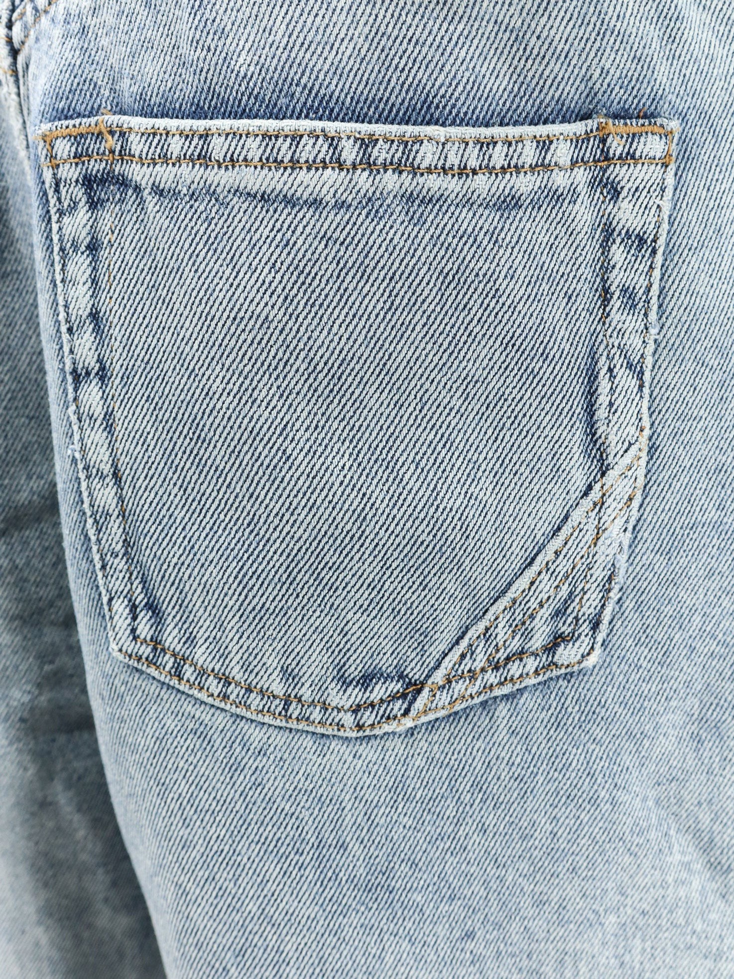 Skater blue denim bermuda shorts - Image 3