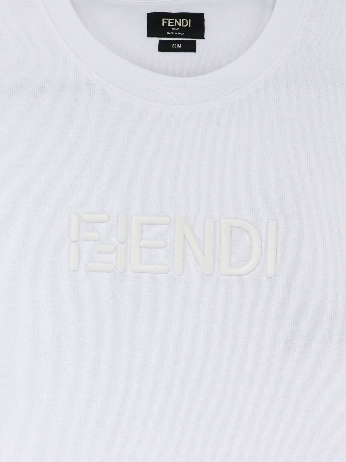 Slim Fit cotton t-shirt - Image 3