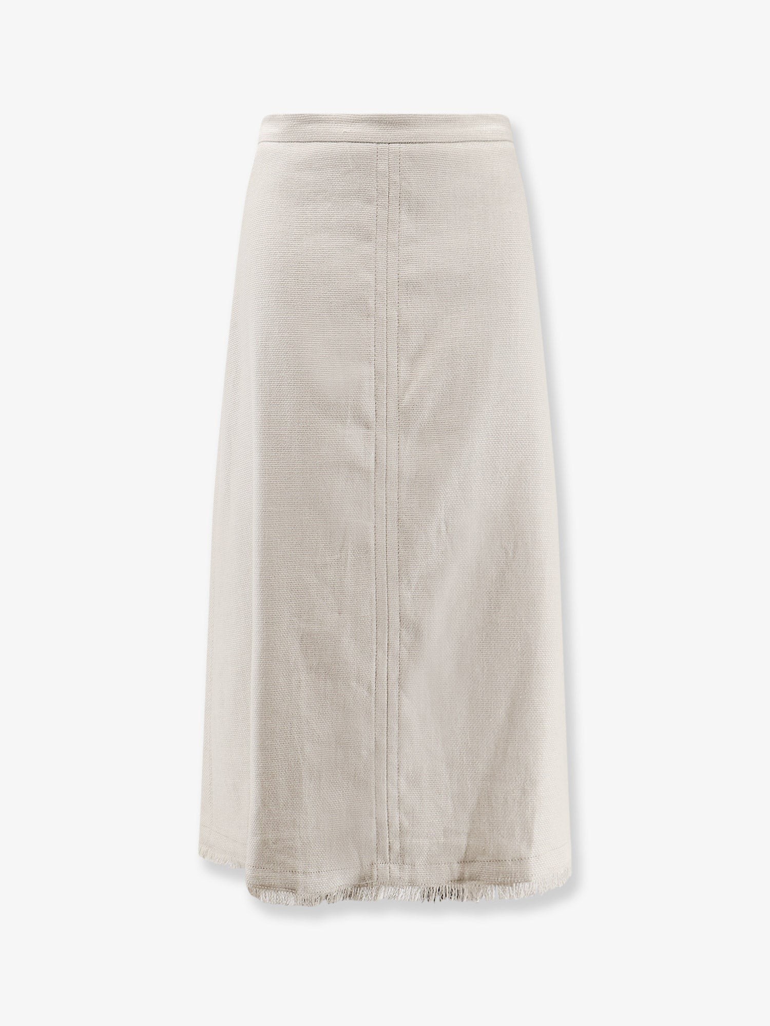 Smmfiocchi linen and cotton skirt