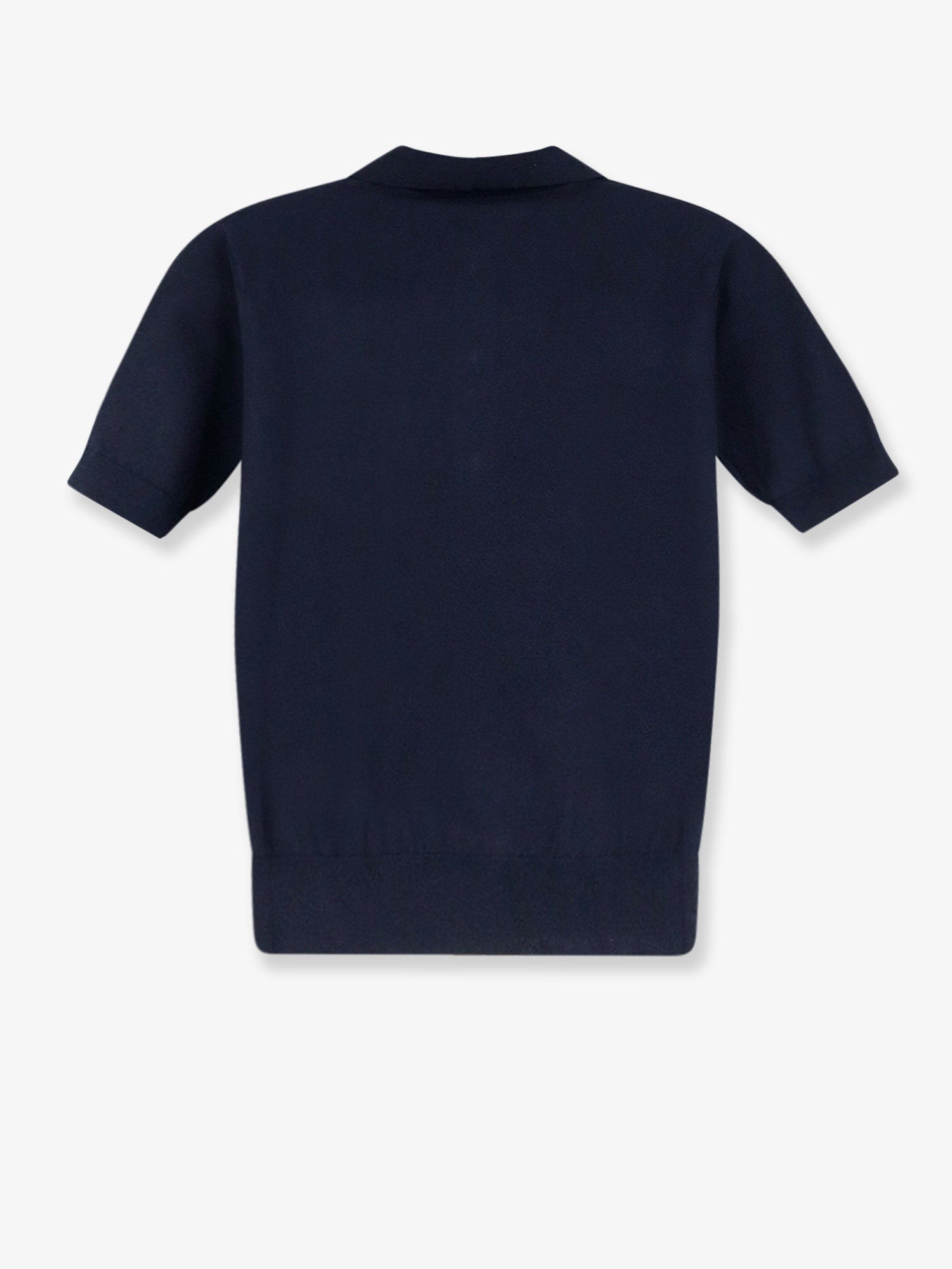 Smmpomposa cotton, silk and cashmere polo shirt - Image 2
