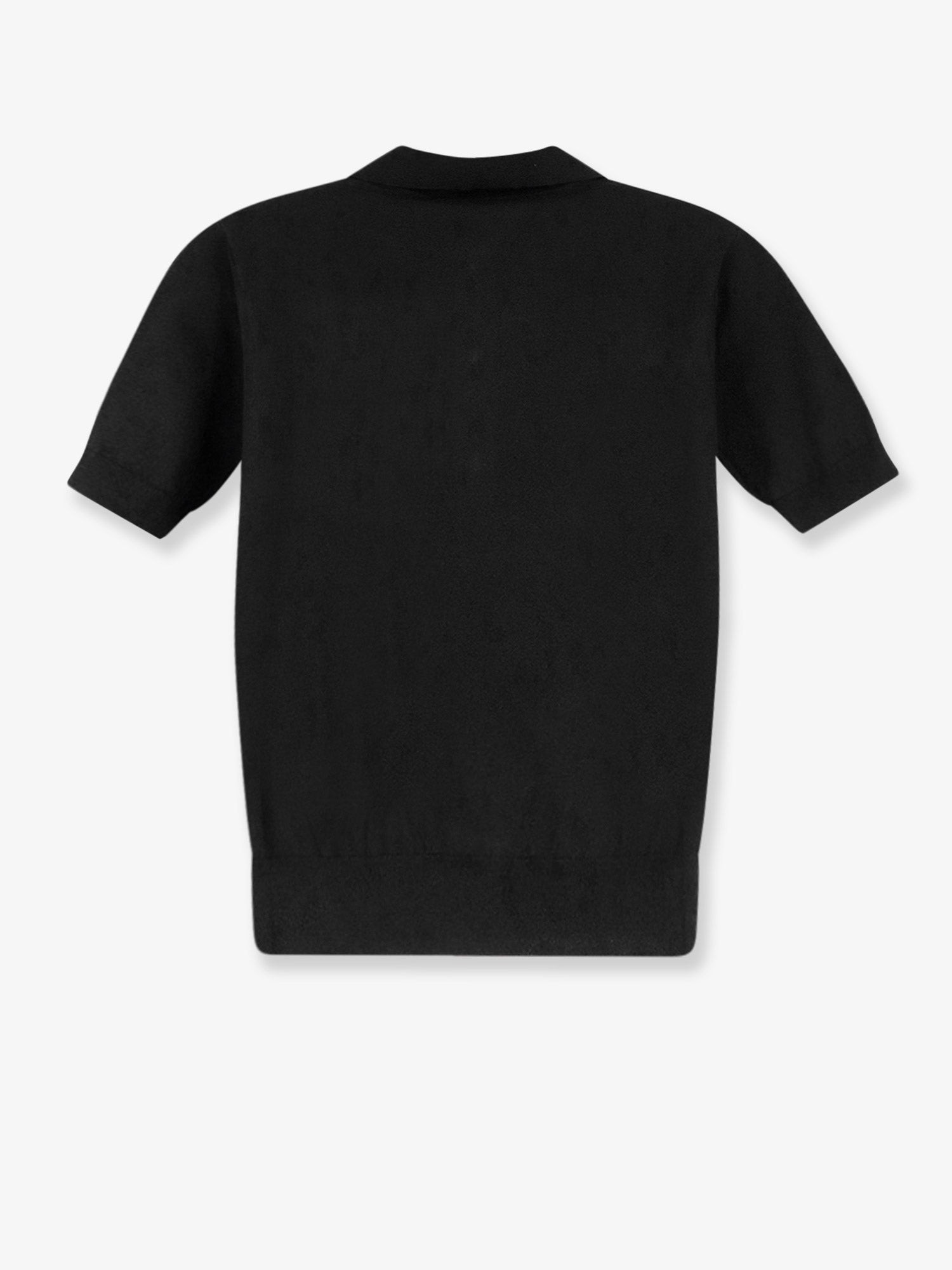 Smmpomposa cotton, silk, and cashmere polo shirt - Image 2