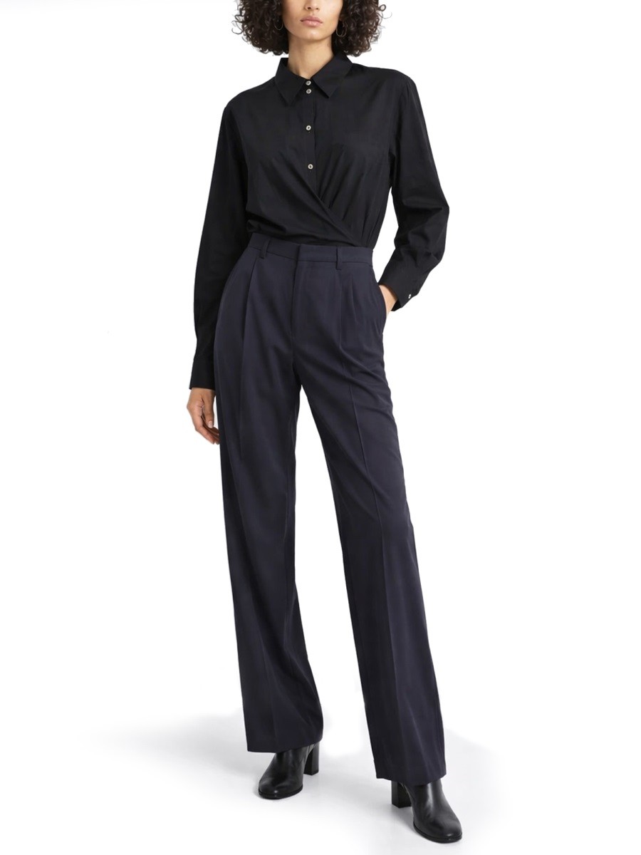 "STRAIGHT COLLAR TWISTED" SHIRT - Image 2