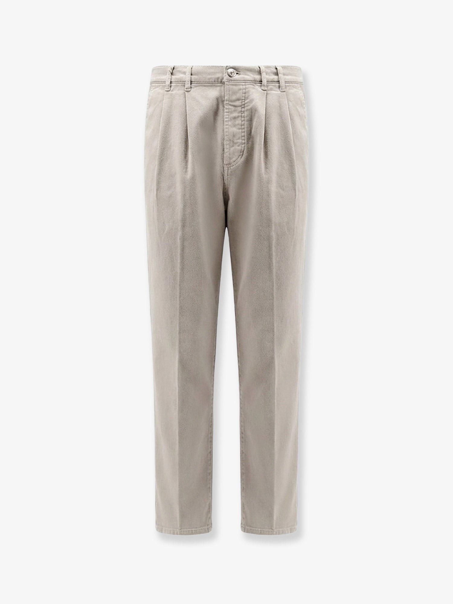 Stretch canvas trousers