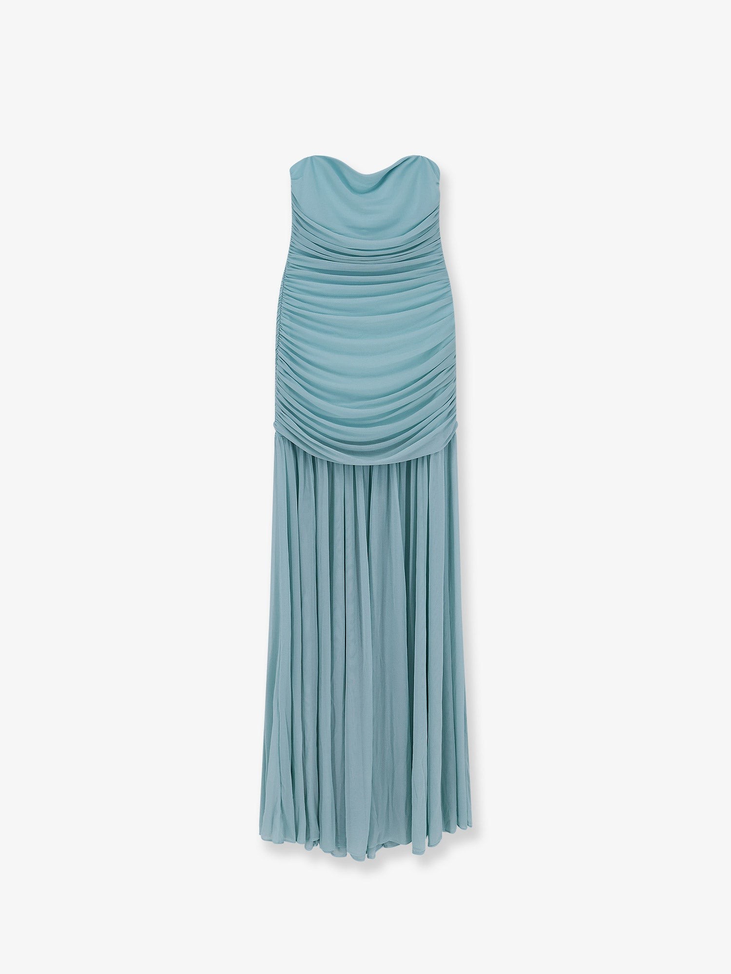 Stretch fabric Adele long dress