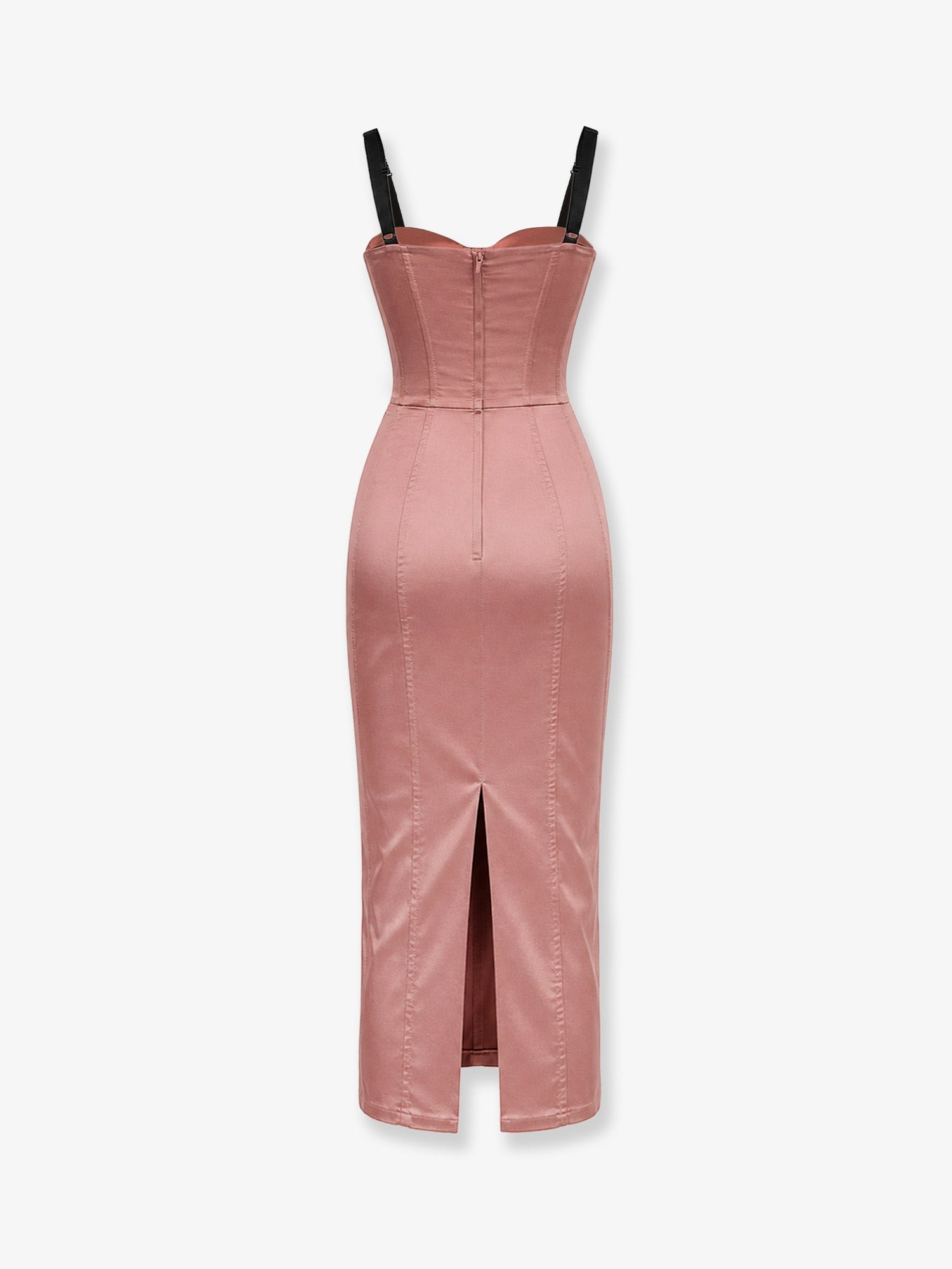 Stretch satin dress - Image 2