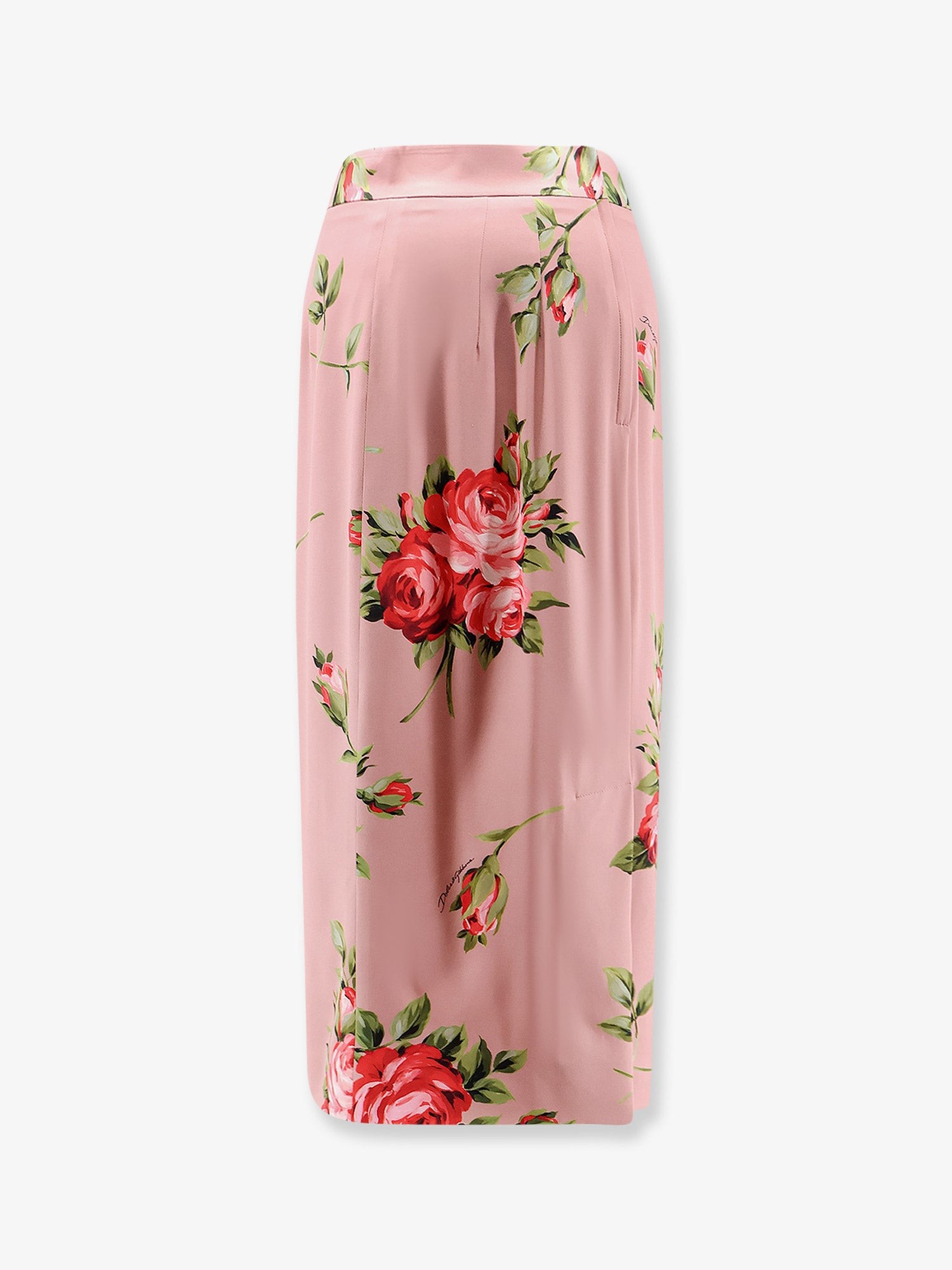 Stretch silk long skirt - Image 4