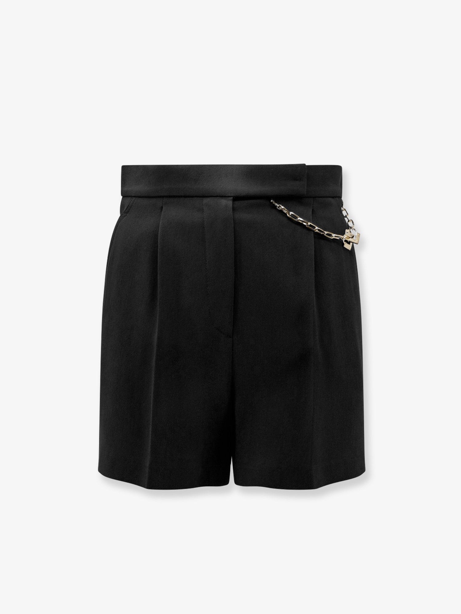 Stretch viscose shorts