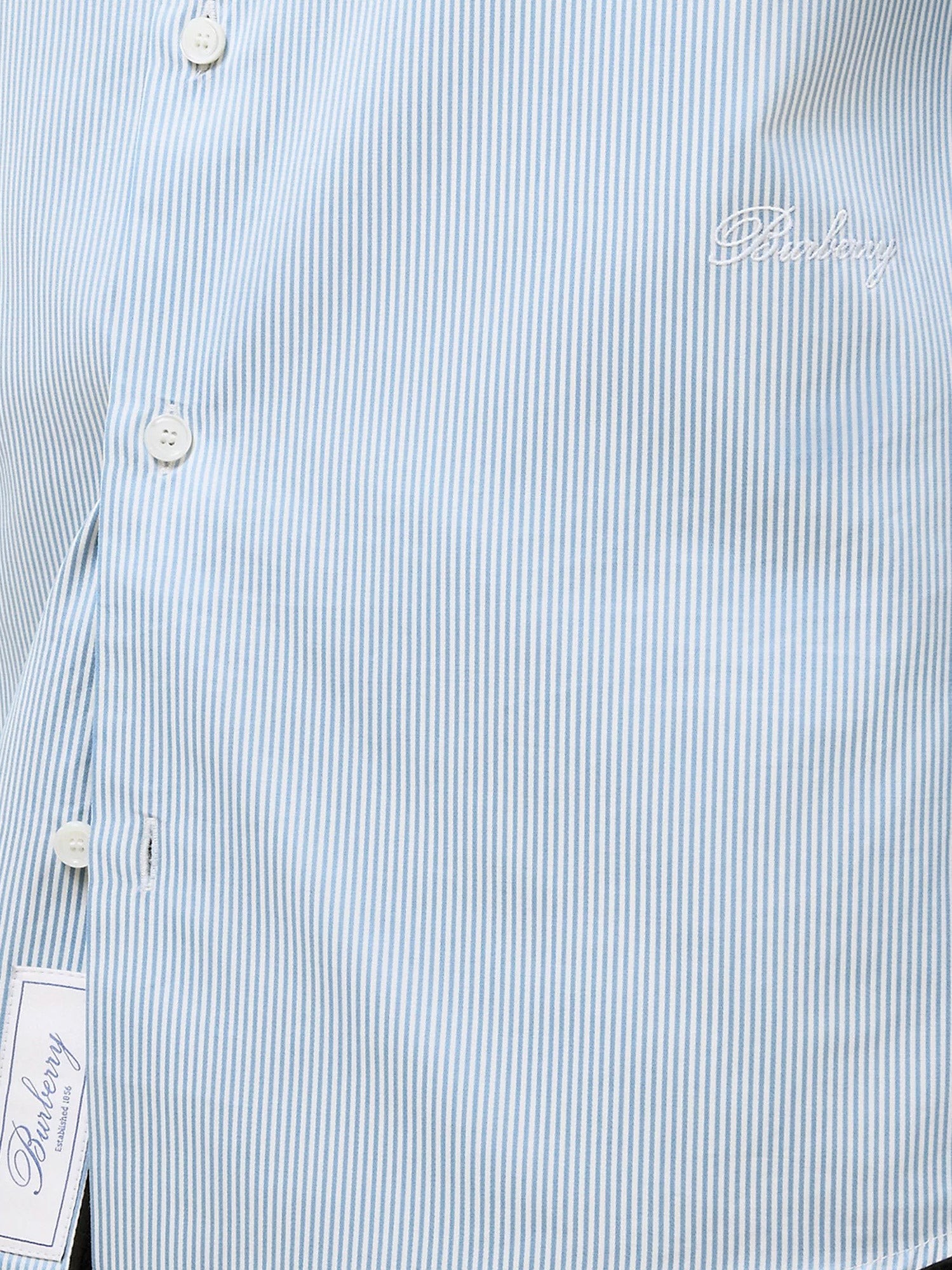Striped cotton shirt - Image 3