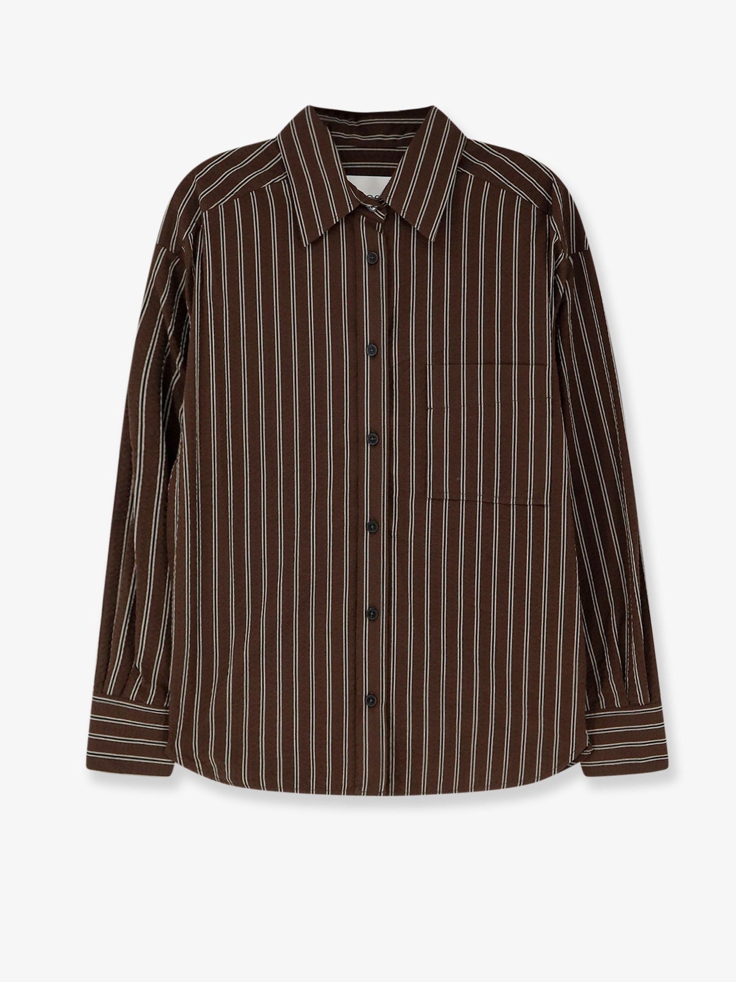 Striped cotton shirt