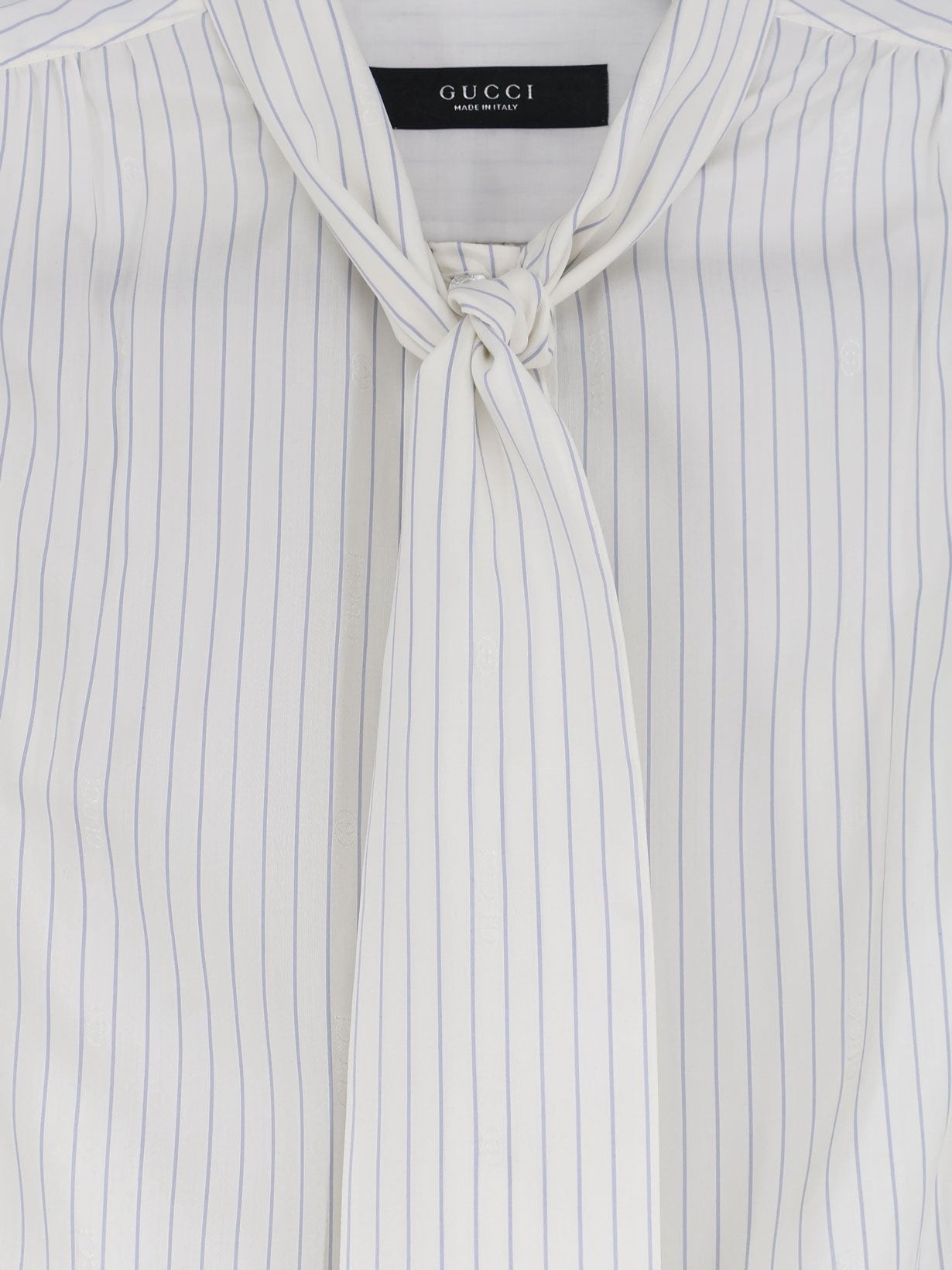 Striped silk shirt - Image 3