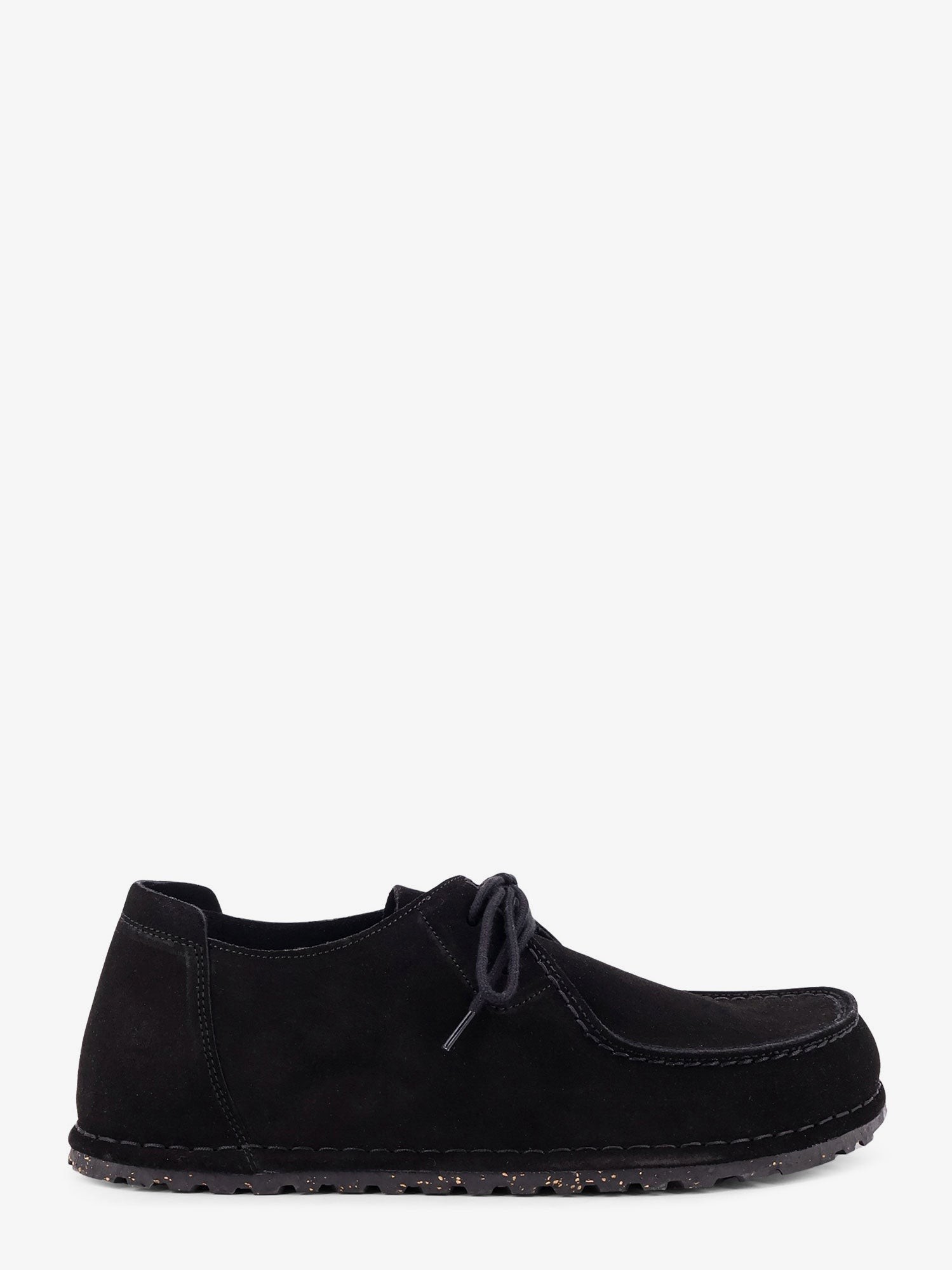 Suede lace-up