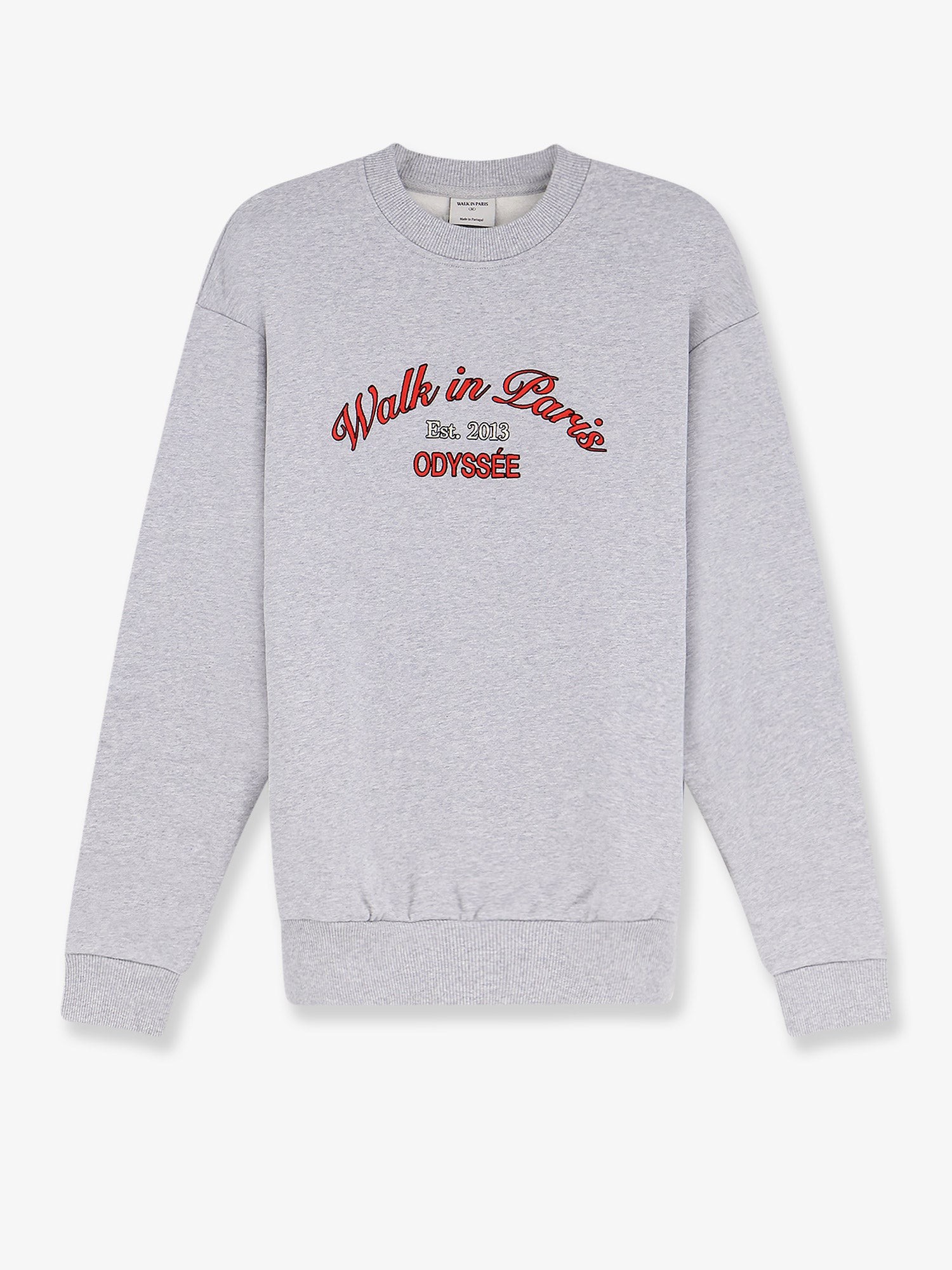 Sweatshirt with embroidered logo on the front