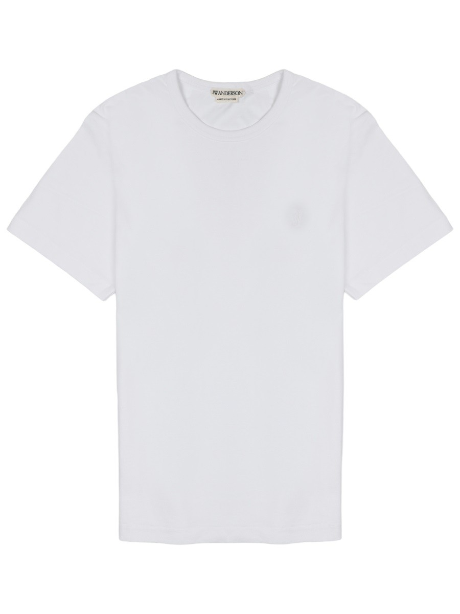 T-SHIRT CON LOGO RICAMATO