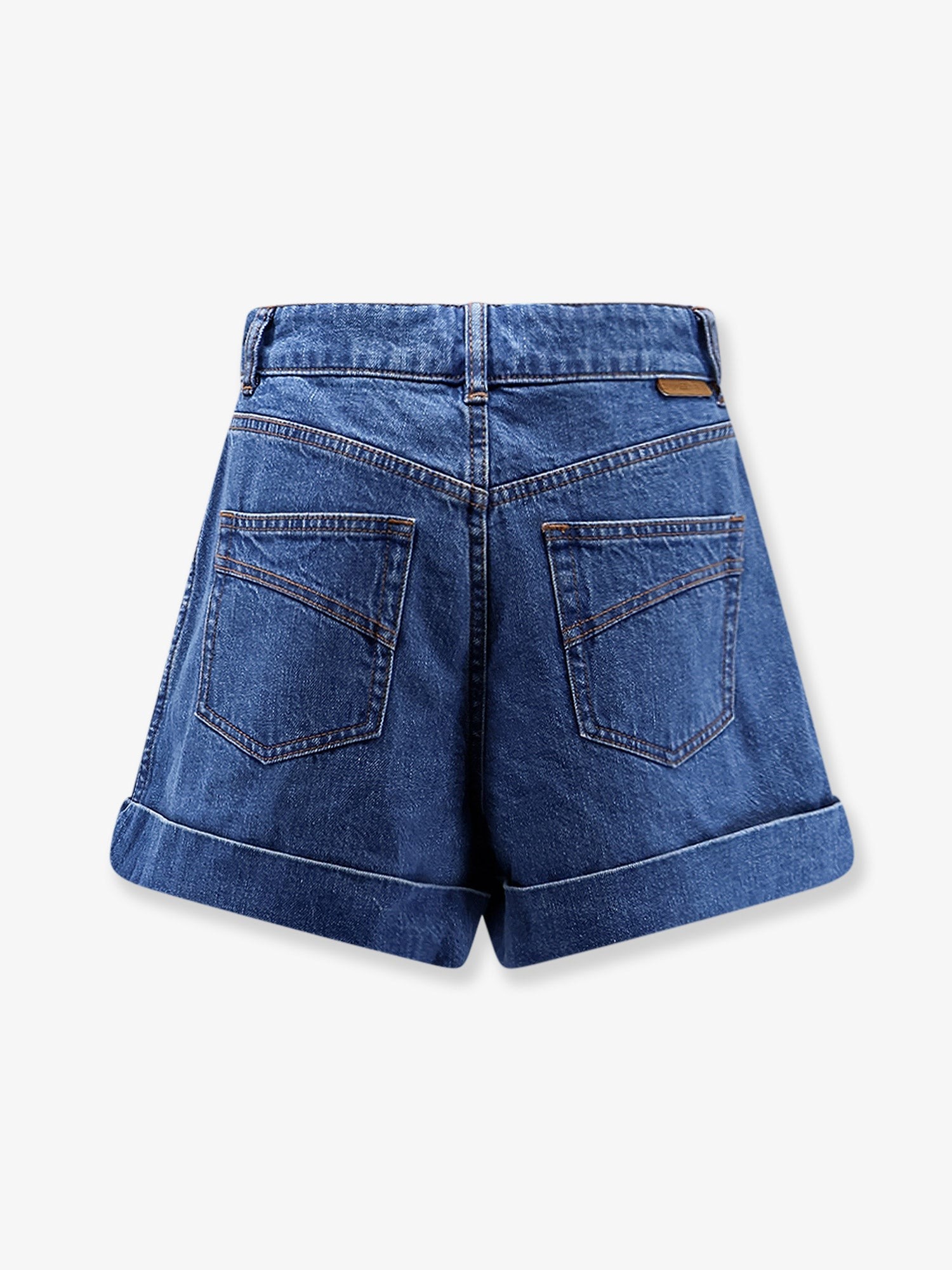 Tailored denim shorts - Image 2