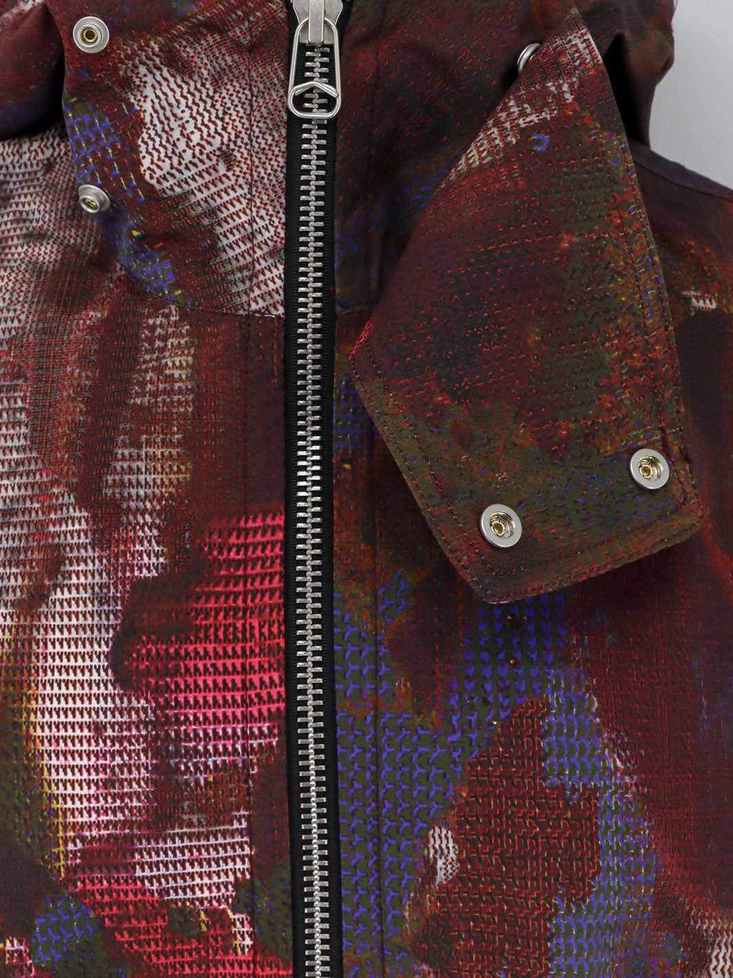 Technical multicolor cotton jacket - Image 3