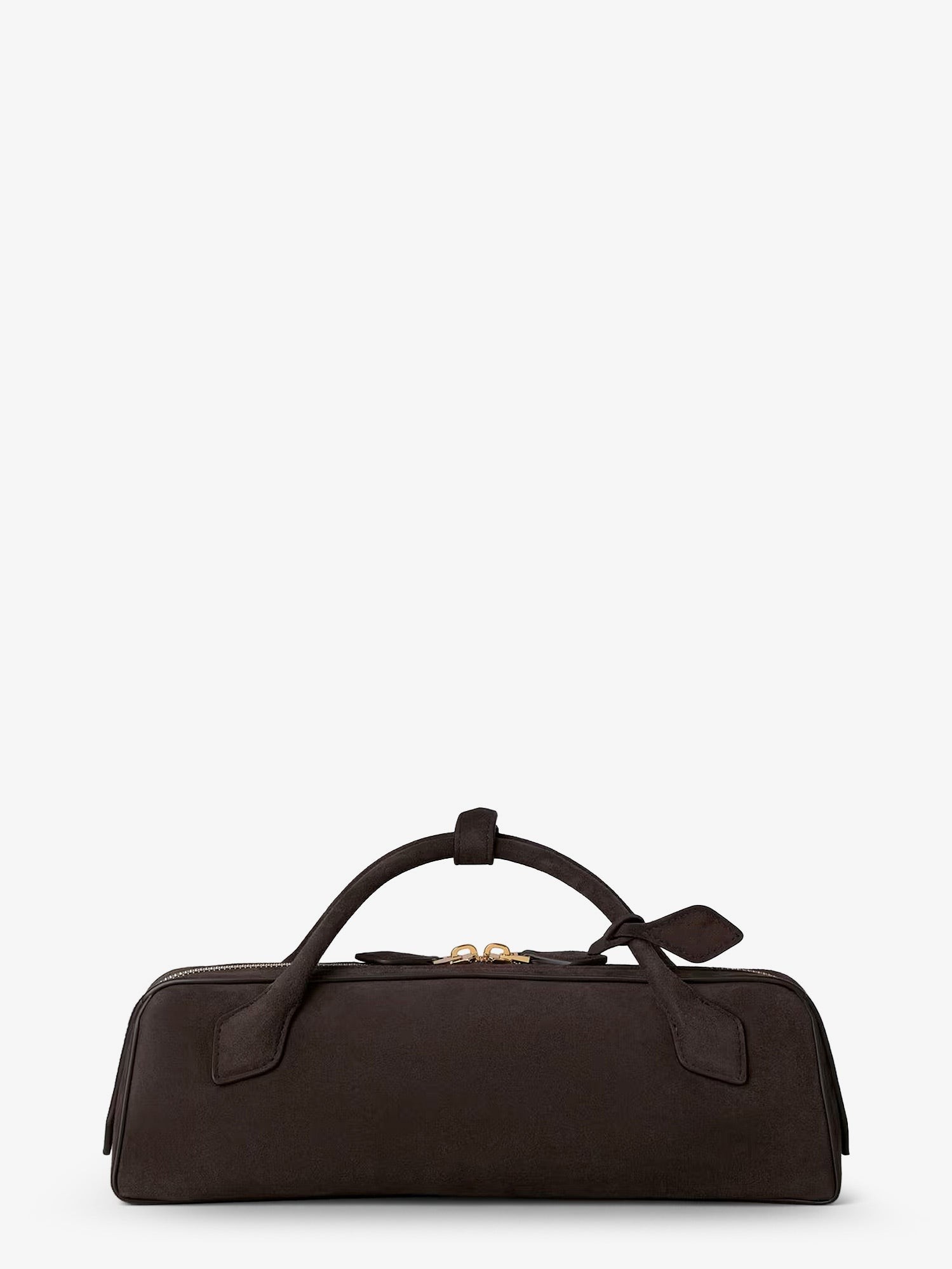 Teckel Clutch suede handbag - Image 2