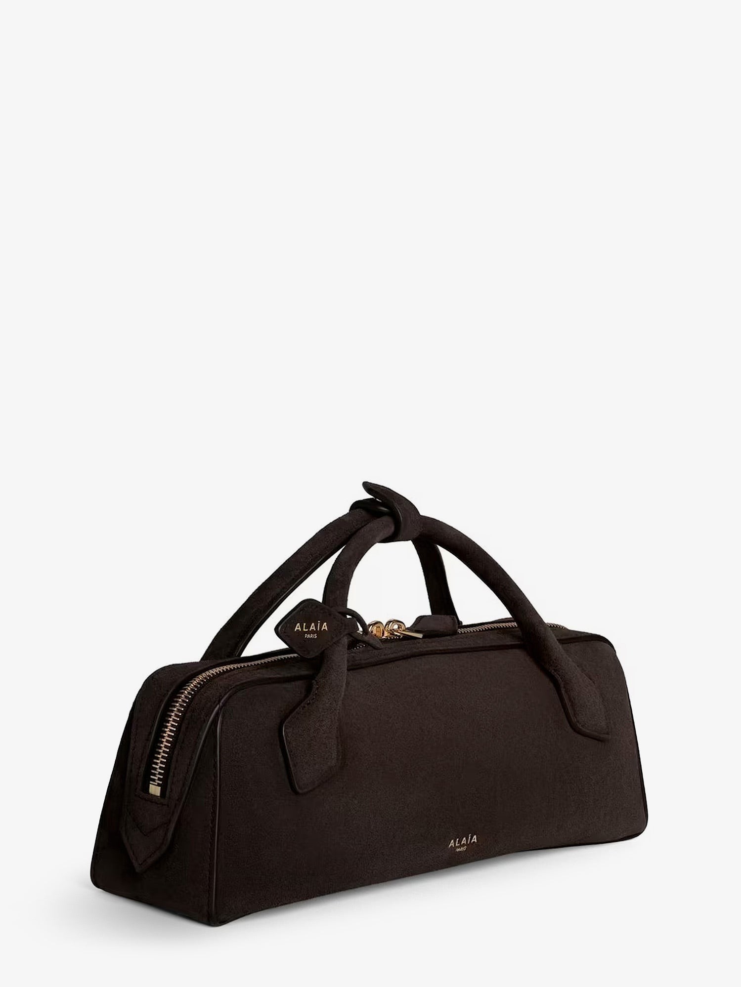 Teckel Clutch suede handbag - Image 3