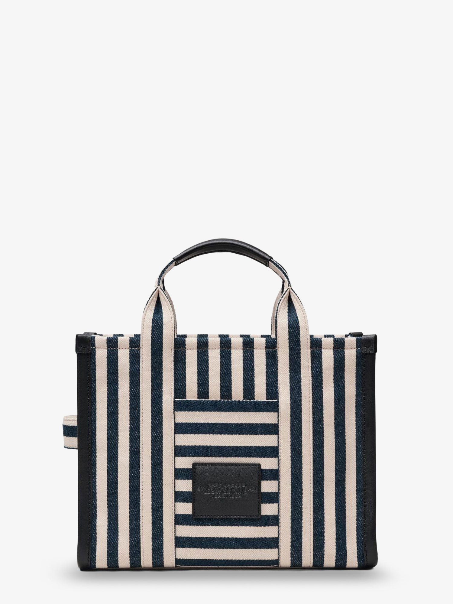 The Tote bag canvas handbag with embroidered logo on the front - Image 2