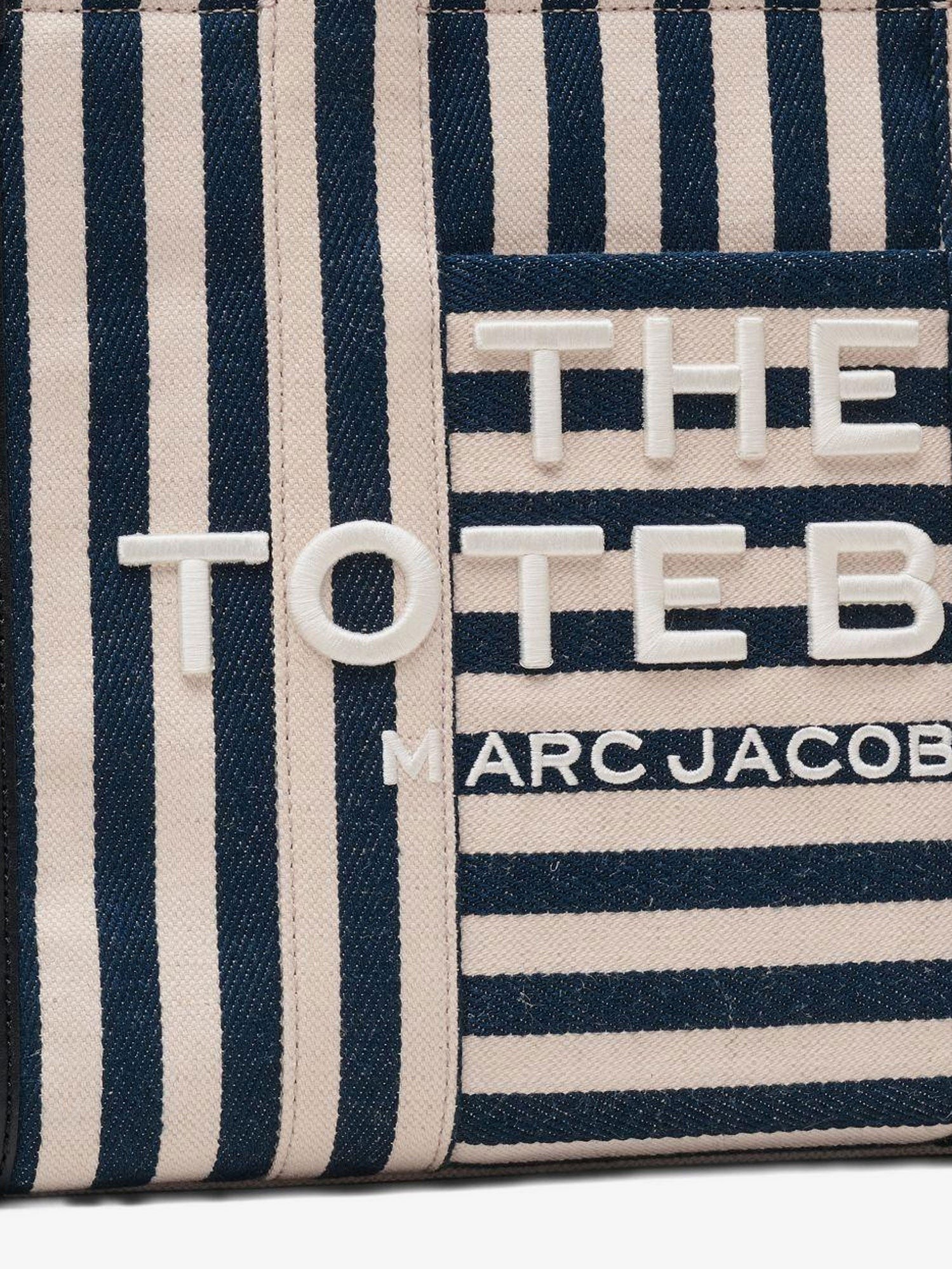 The Tote bag canvas handbag with embroidered logo on the front - Image 3
