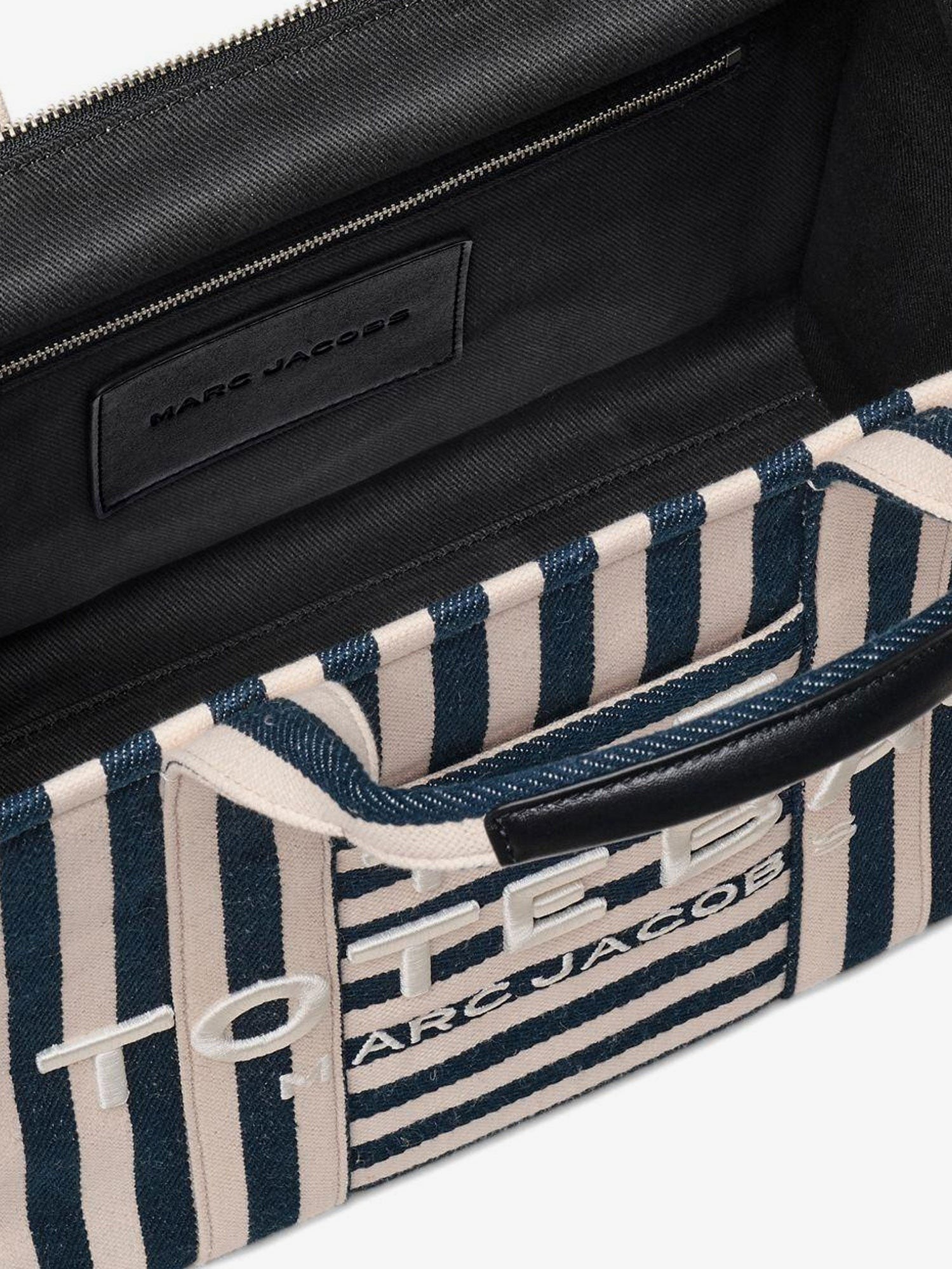 The Tote bag canvas handbag with embroidered logo on the front - Image 4