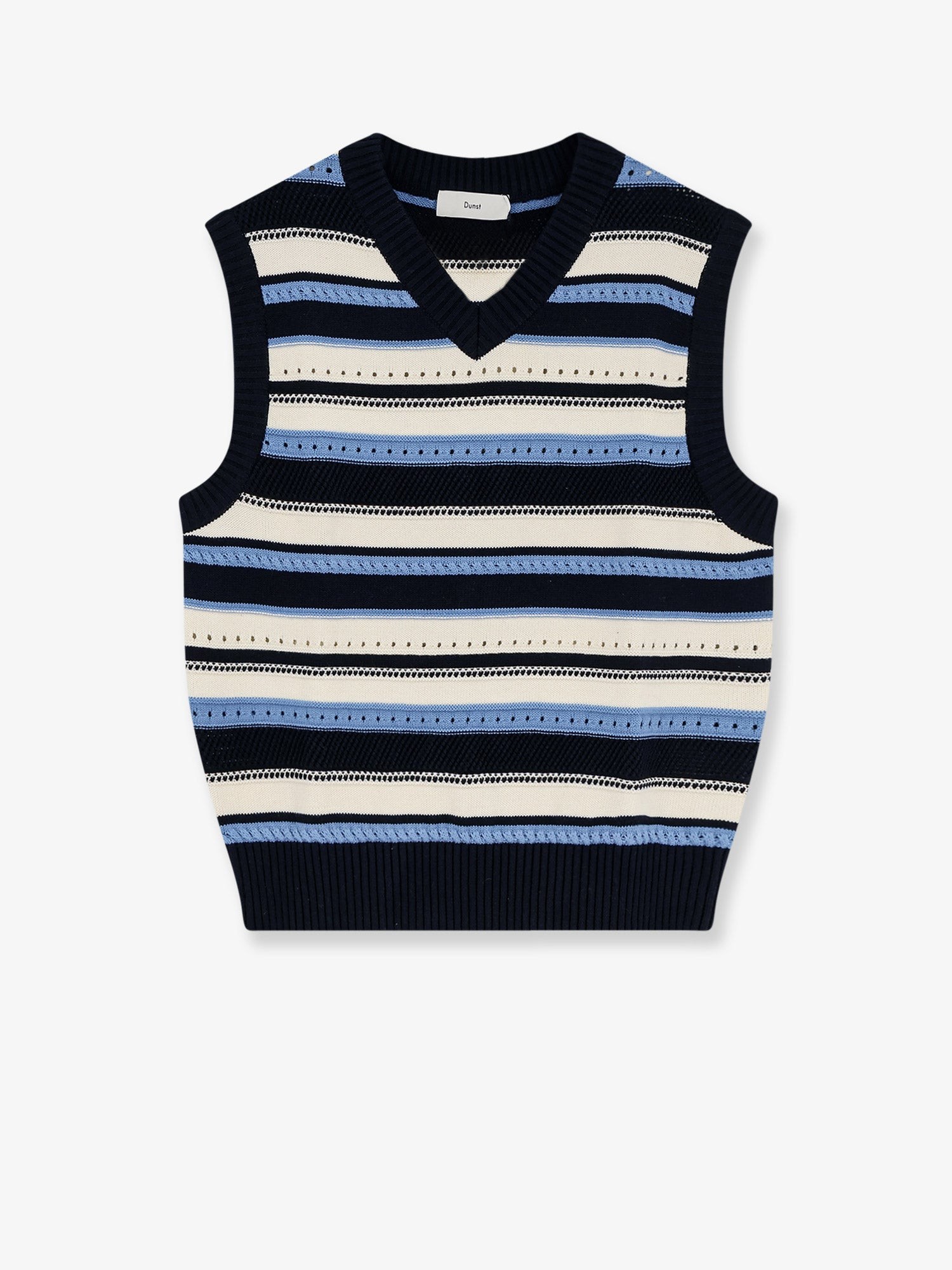 Unisex sleeveless cotton sweater