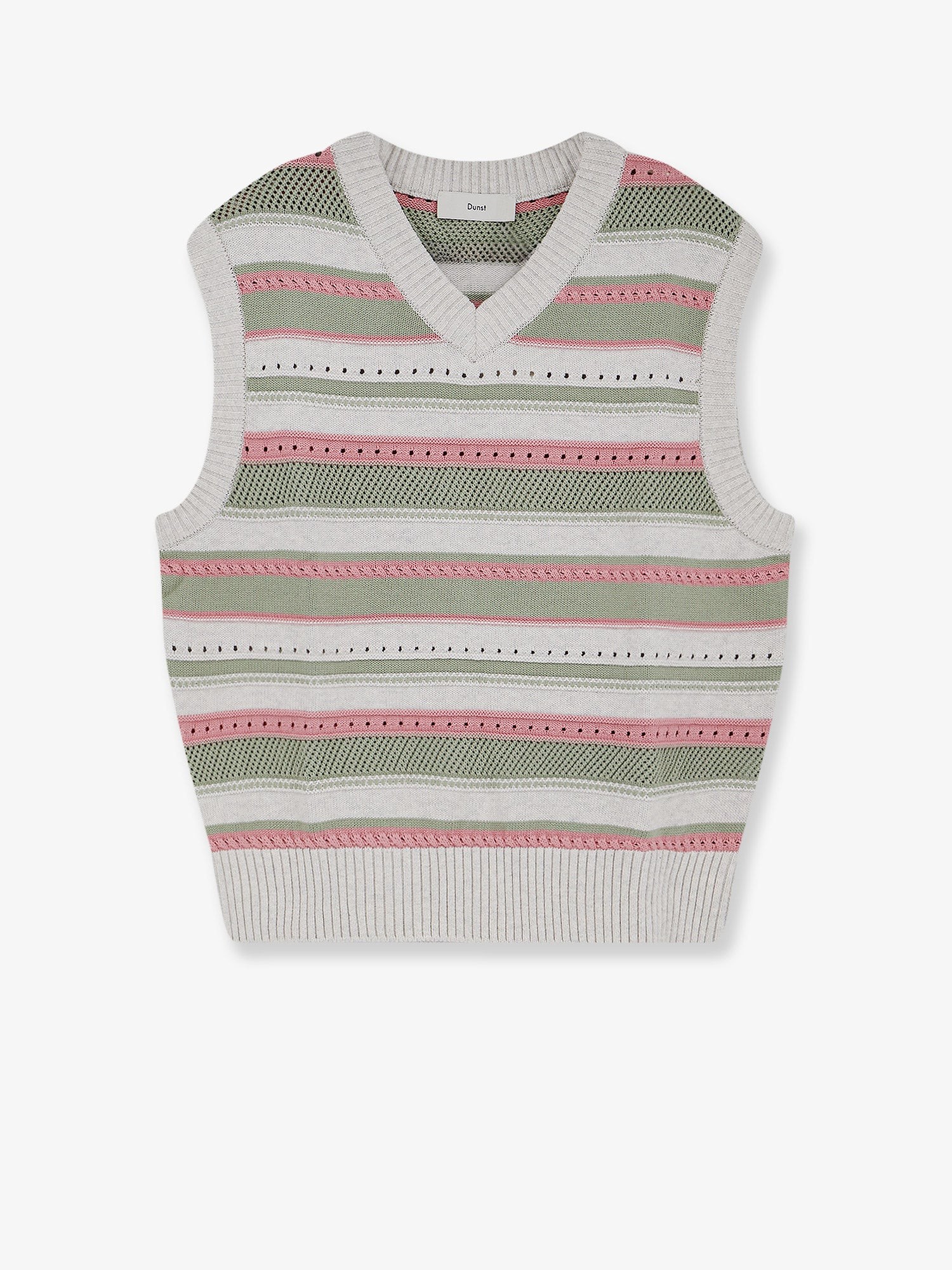 Unisex sleeveless cotton sweater