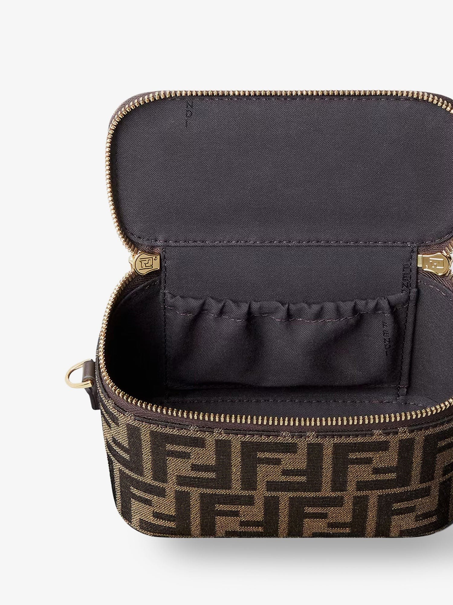 Vanity crossbody bag in FF jacquard fabric - Image 5