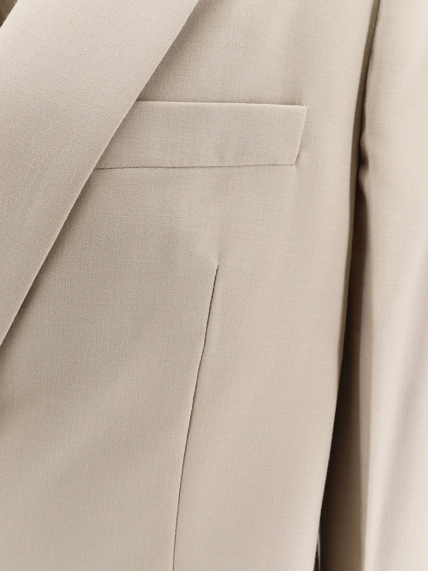 Virgin wool blend blazer - Image 3