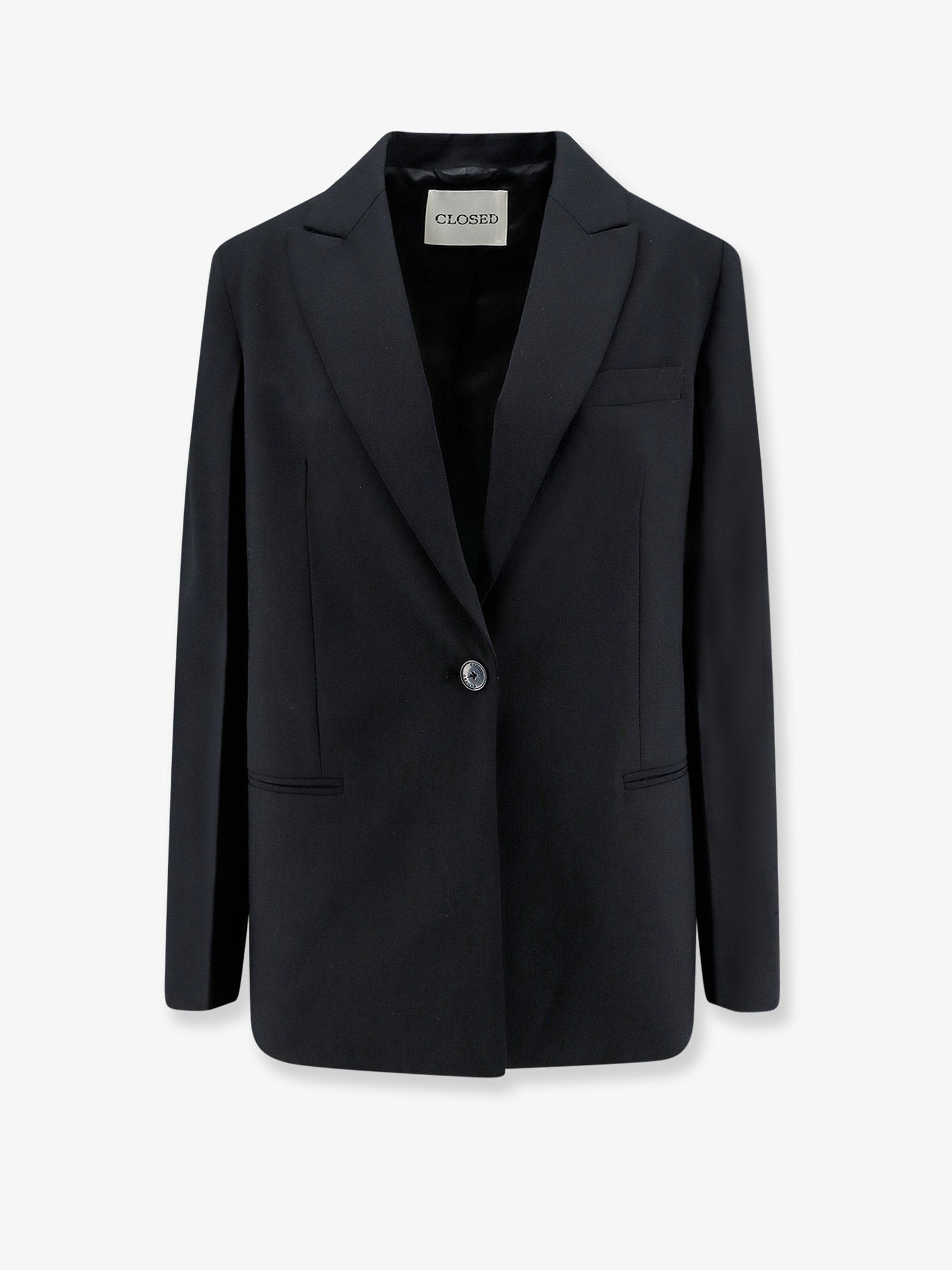 Virgin wool blend blazer