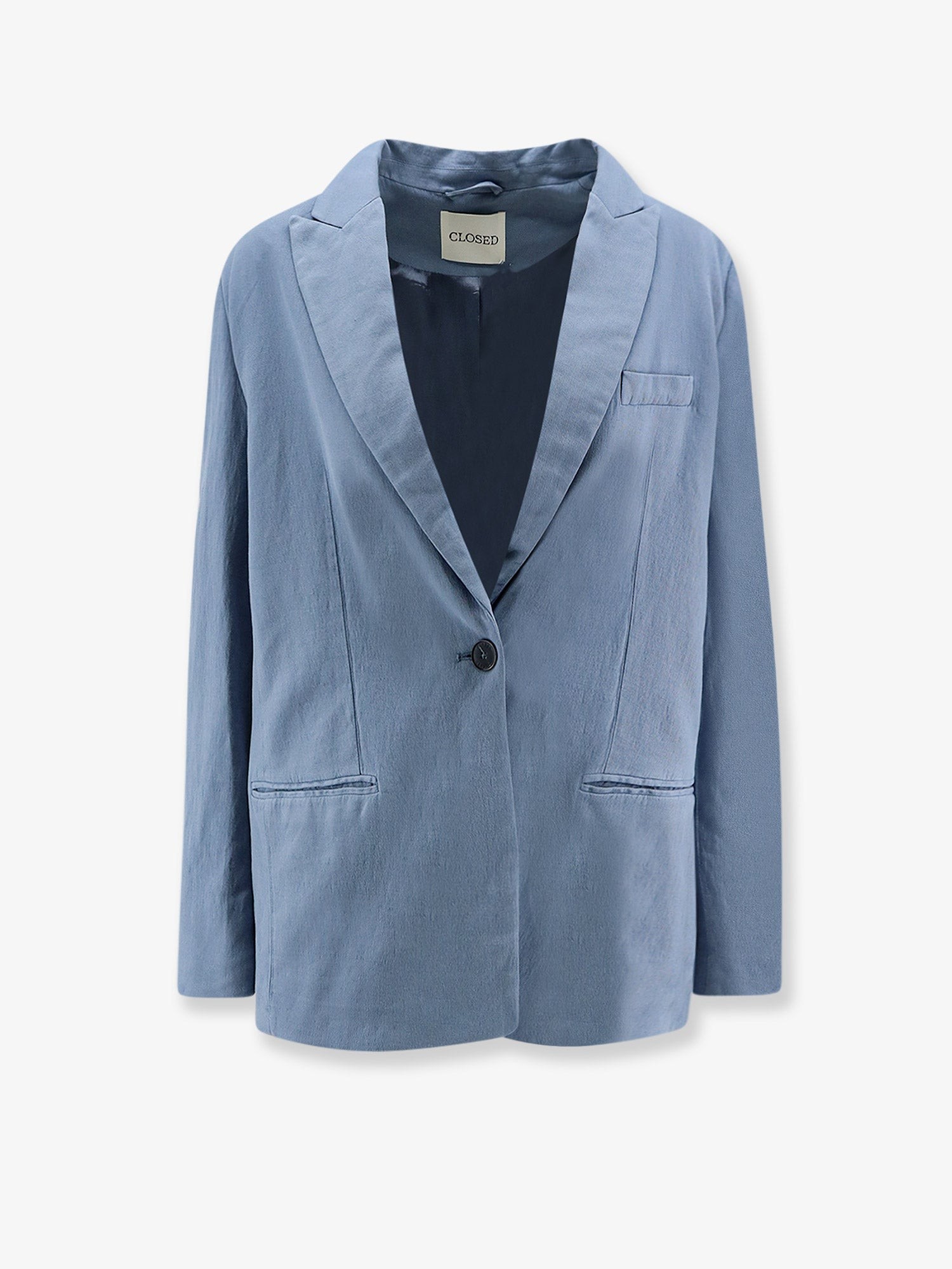 Virgin wool blend blazer