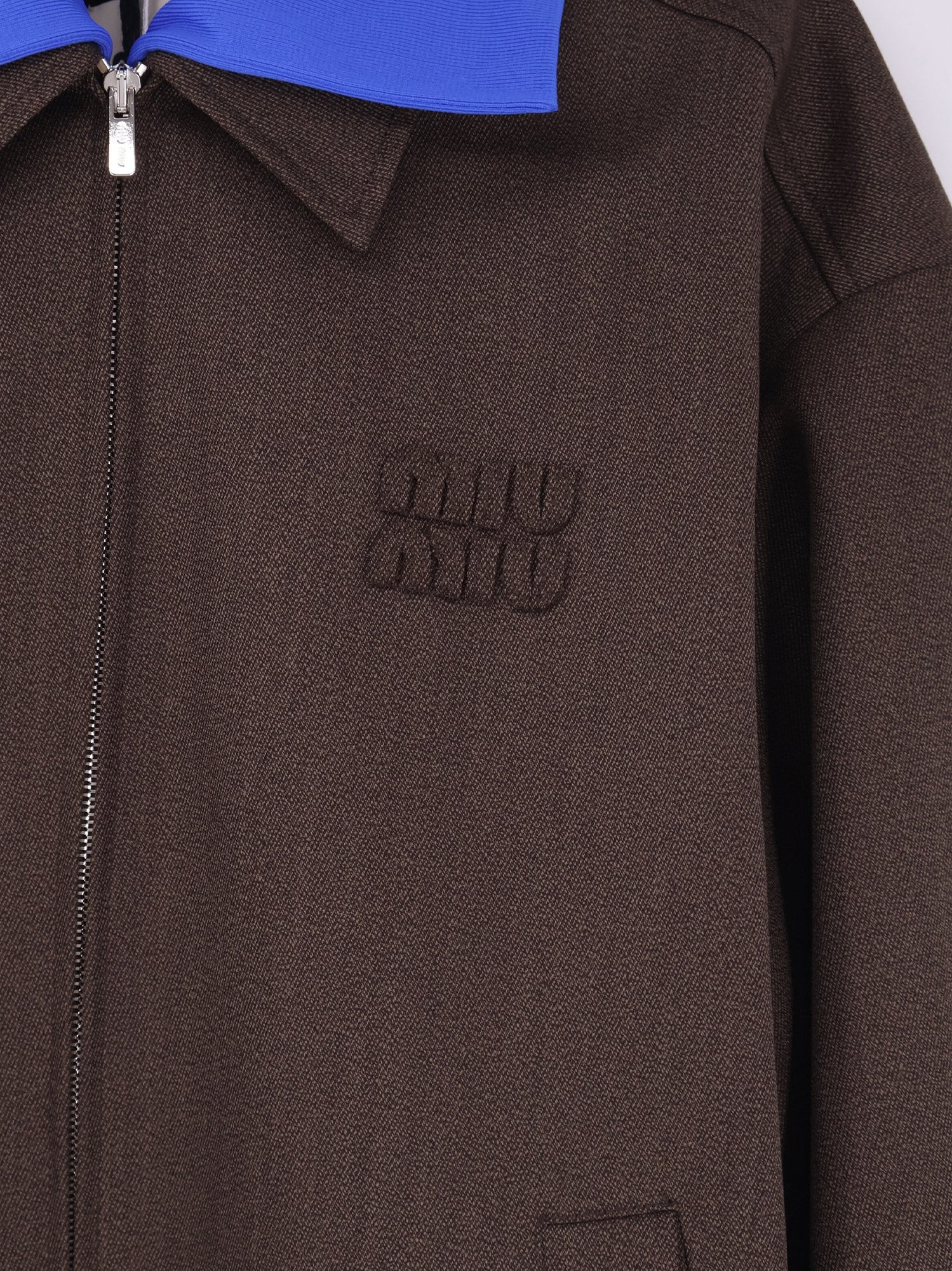 Virgin wool jacket with Logo detail - Image 5