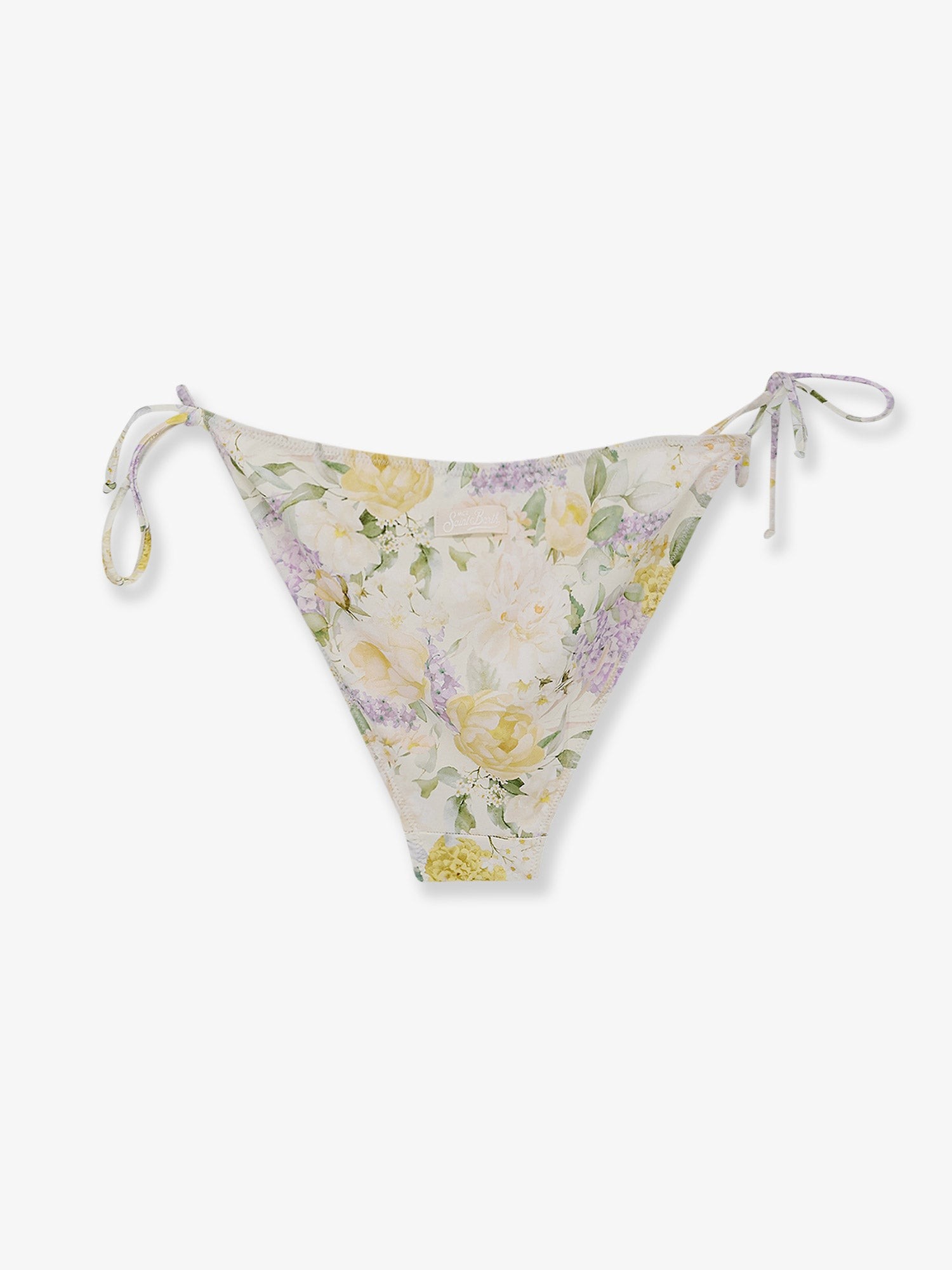 Virgo Bikini Slip with Lemony Flower print - Image 2