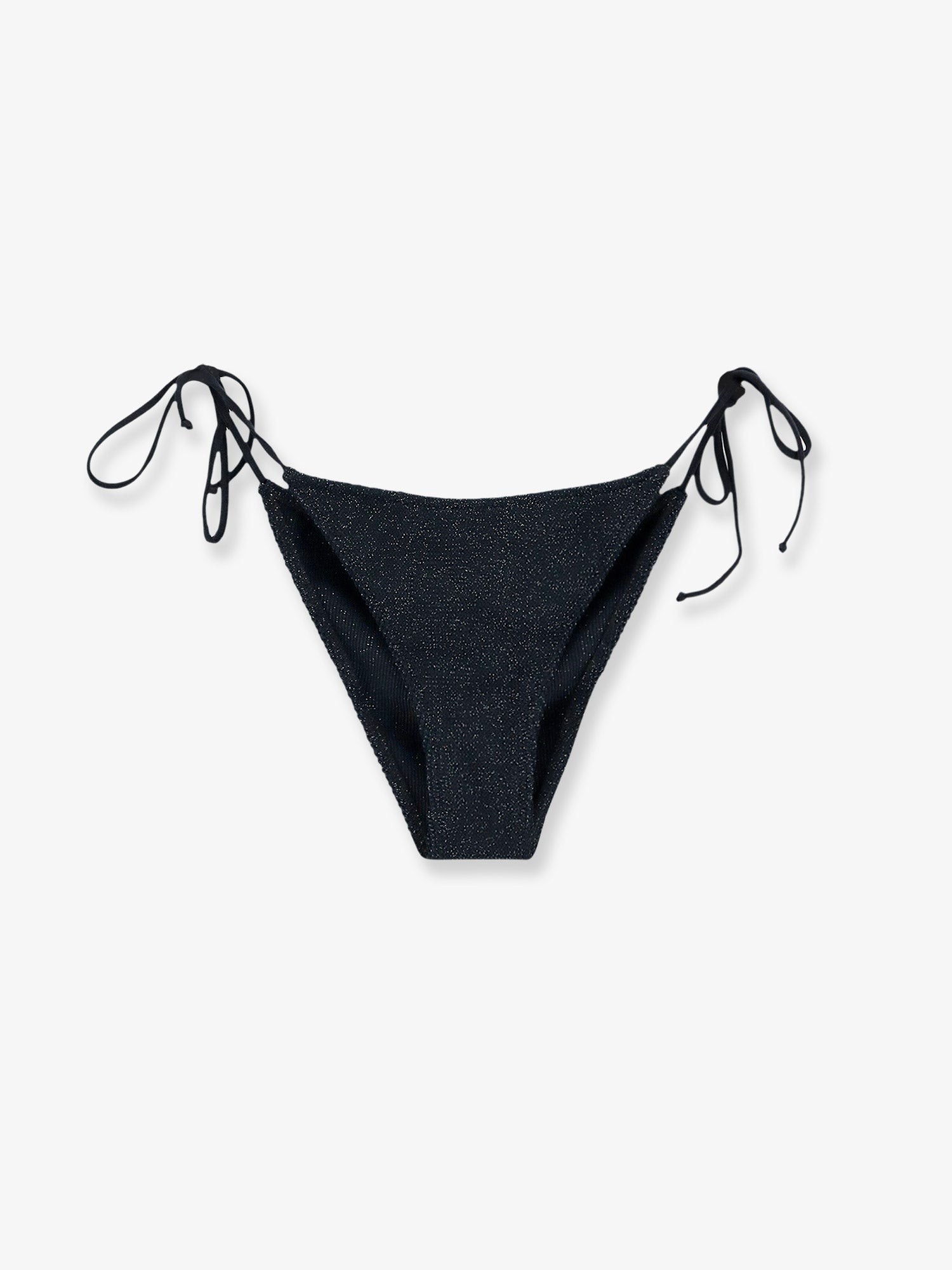 Virgo Crinkle Lurex Bikini Top