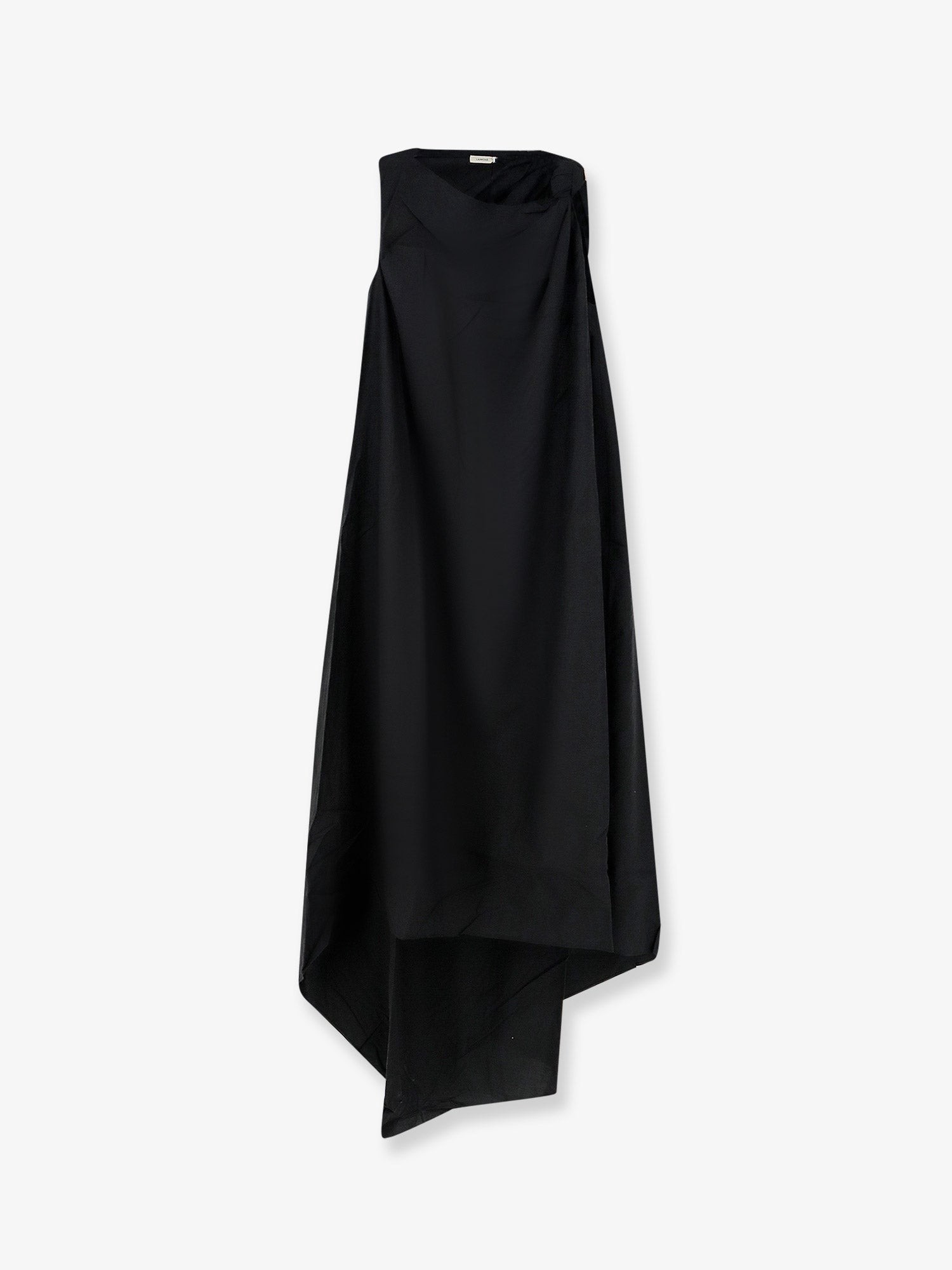 Viscose and lyocell blend dress