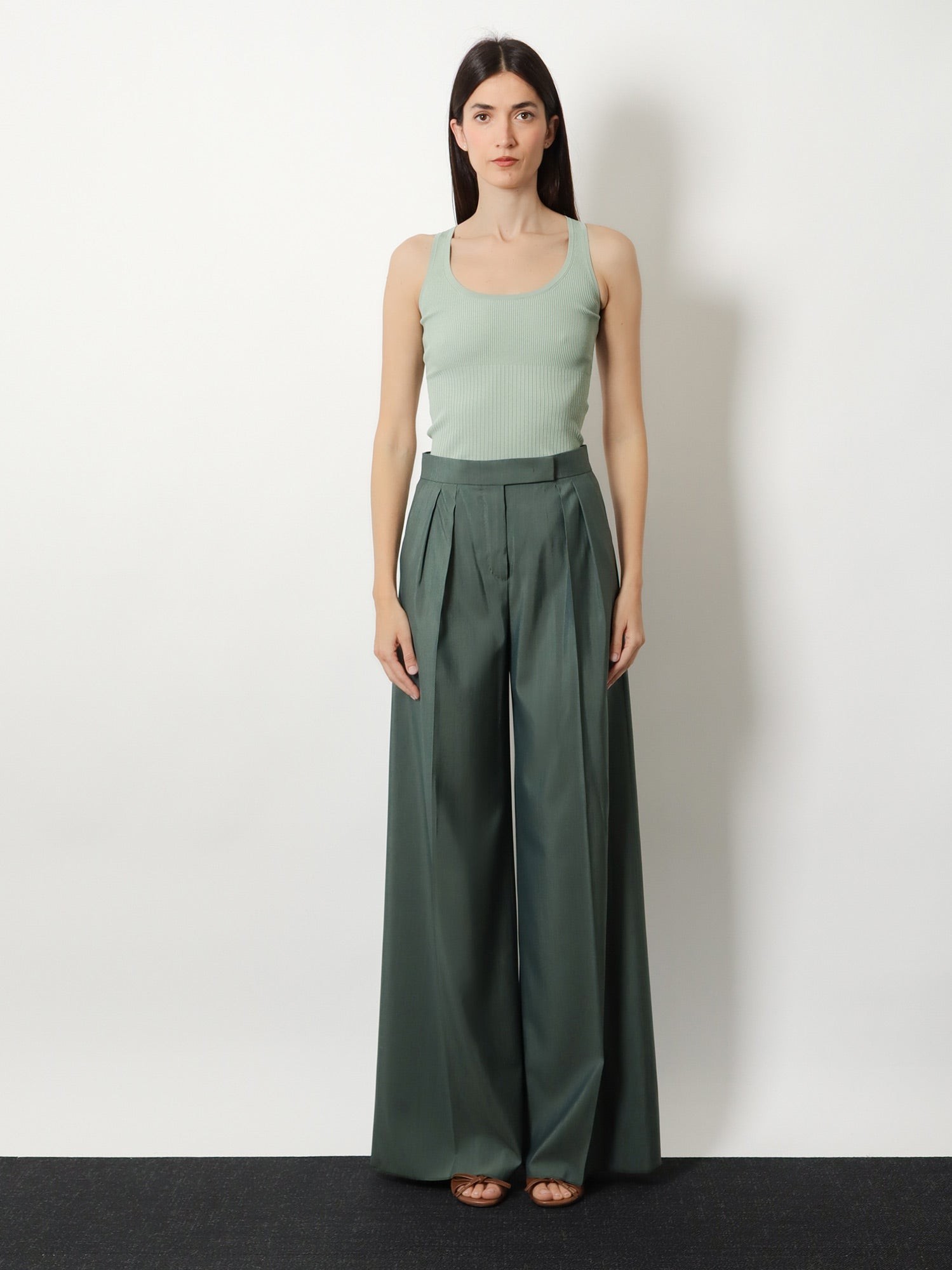 Viscose blend tank top - Image 3