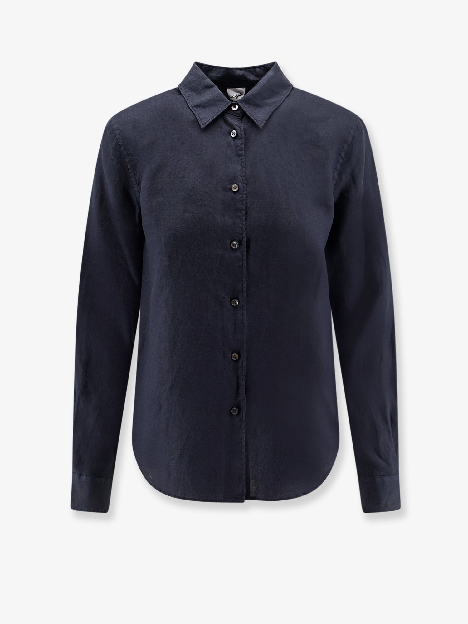 "Vissuto" linen shirt