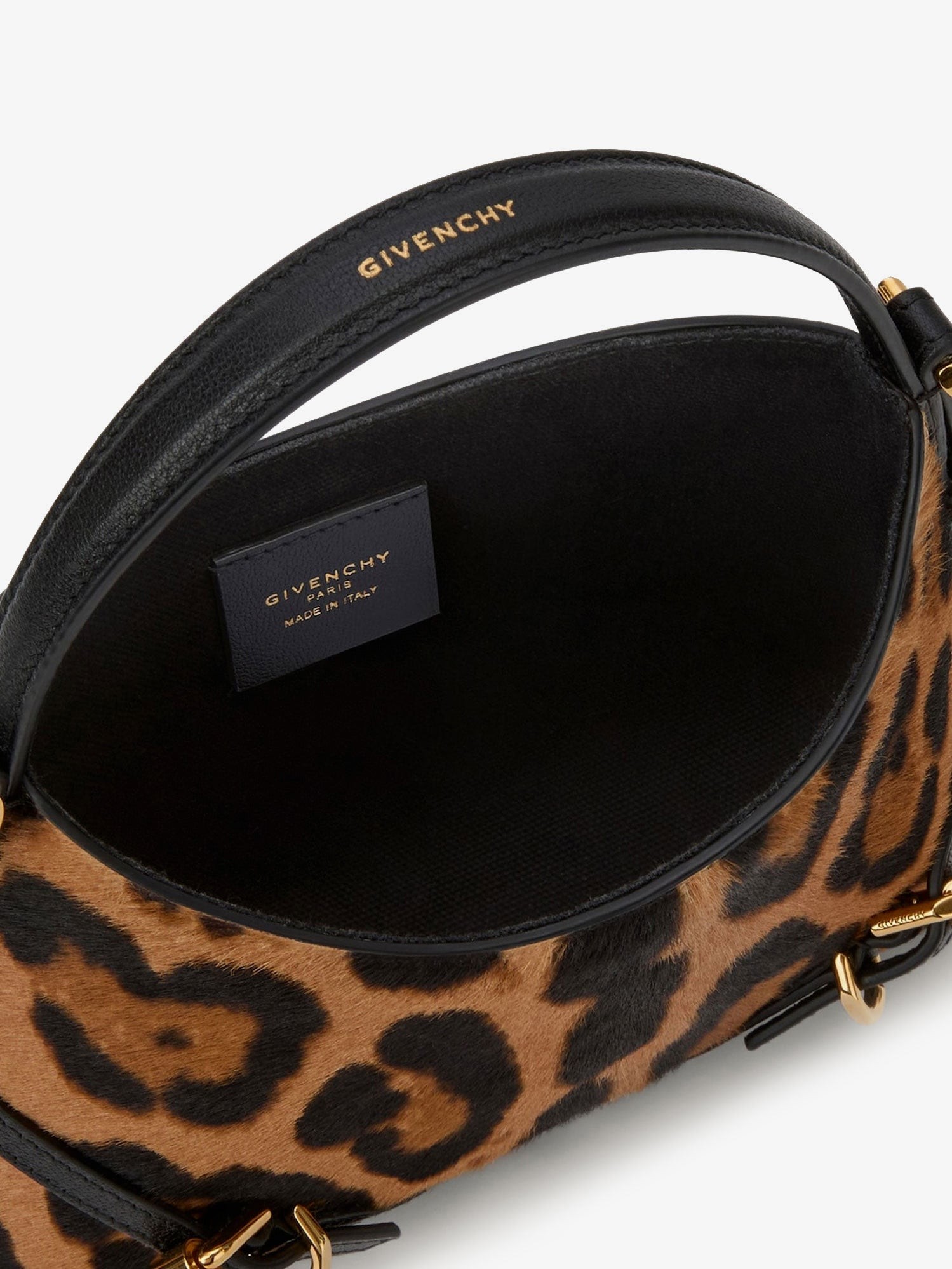 Voyou Nano bag pony skin crossbody bag with animal print - Image 4