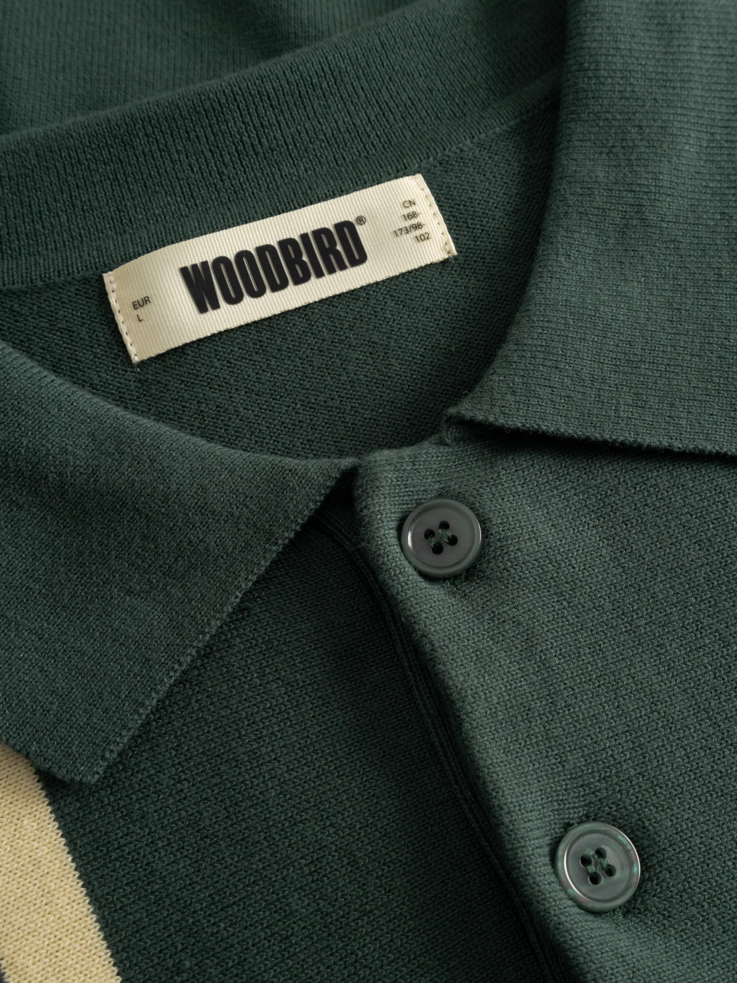 WBdom Grand Polo cotton polo shirt with striped pattern - Image 3