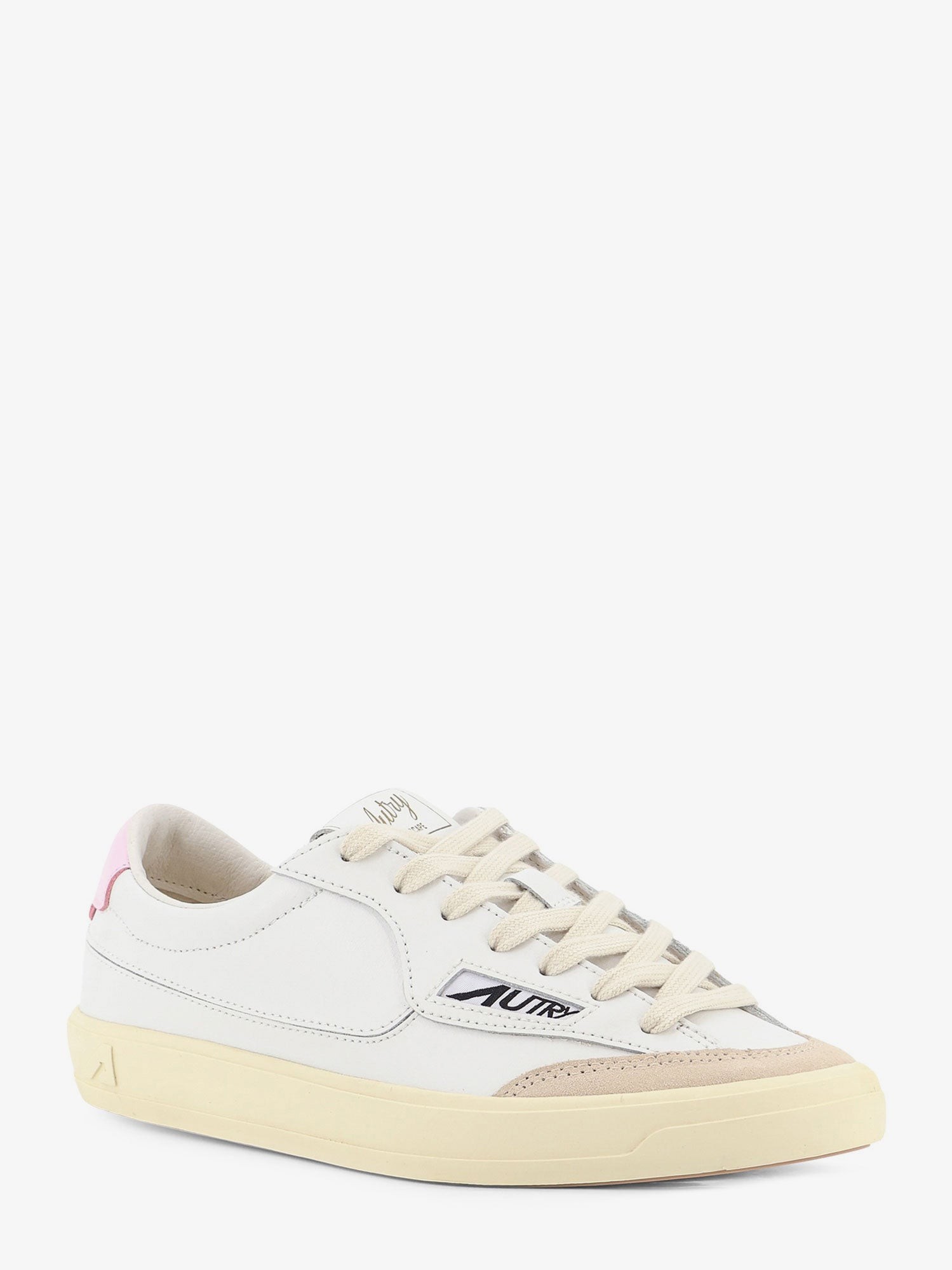 Windscape leather sneakers with suede insert - Image 2