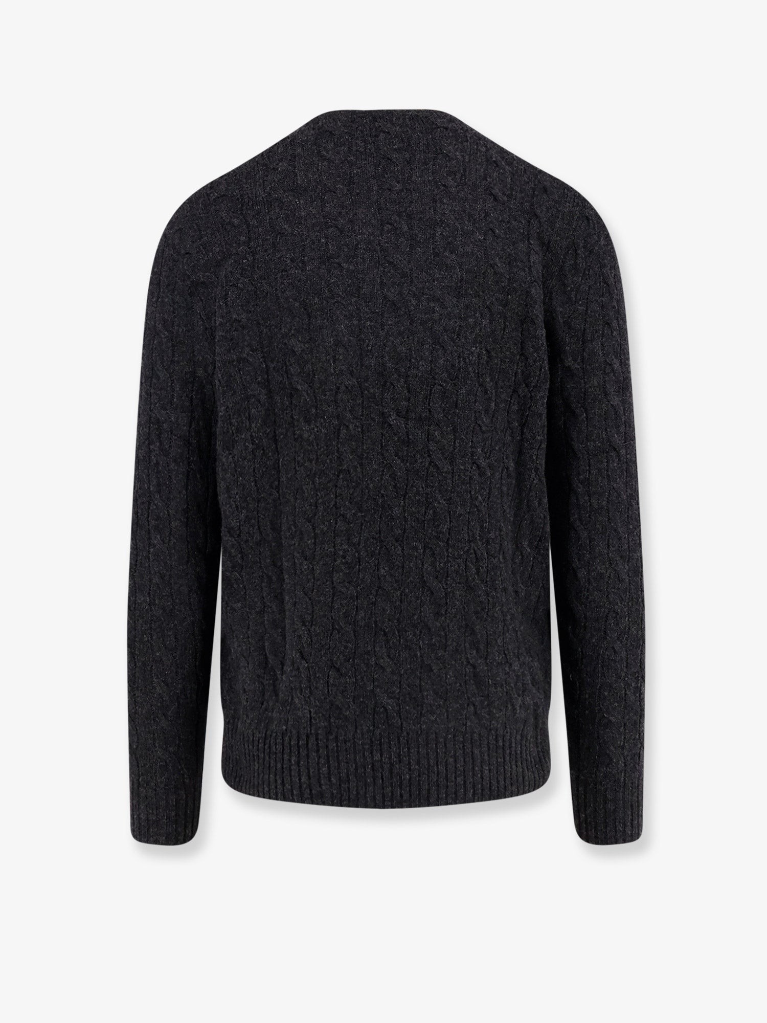 Wool and cashmere cable knit sweater - Image 2