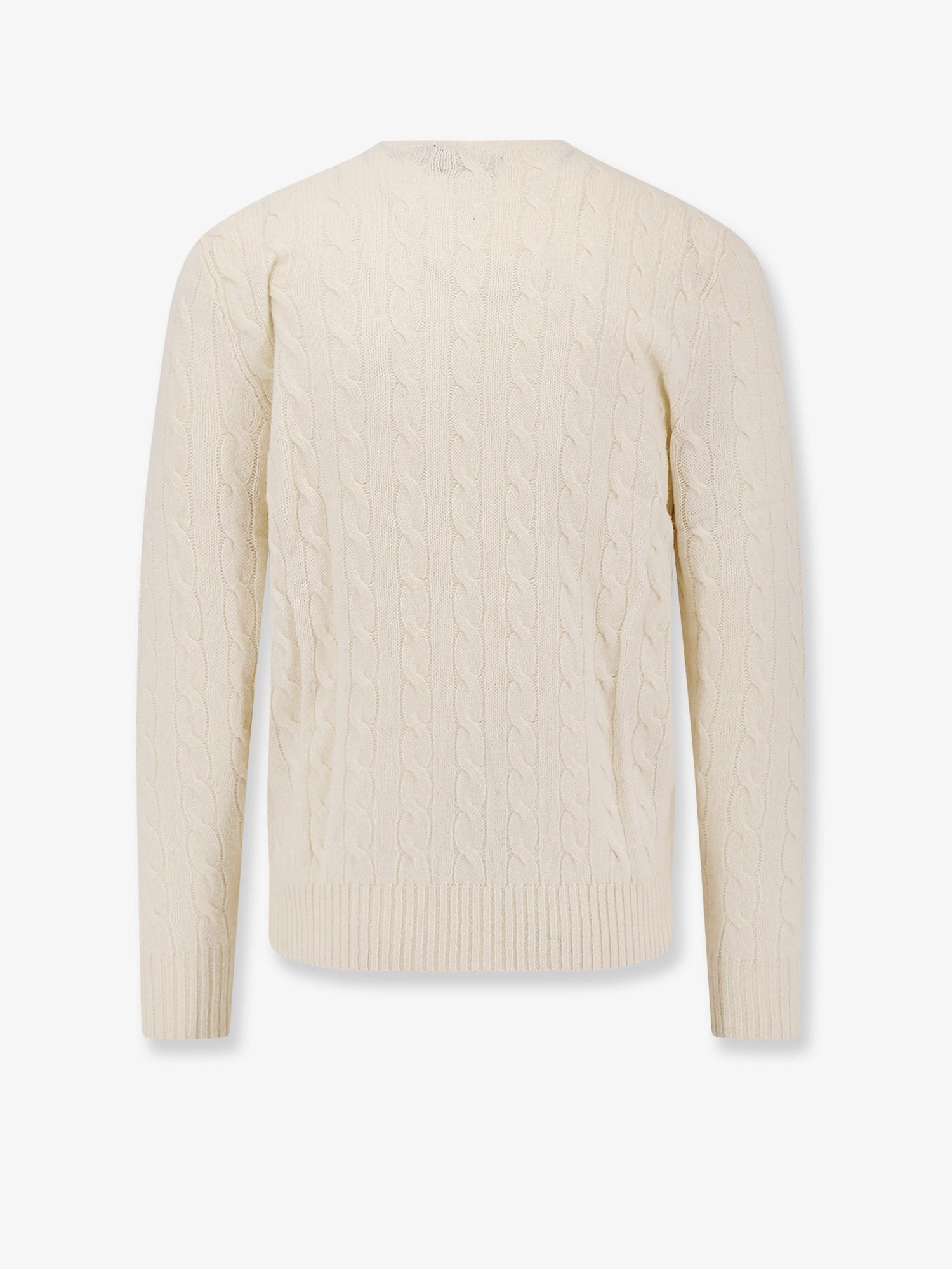 Wool and cashmere cable knit sweater - Image 2