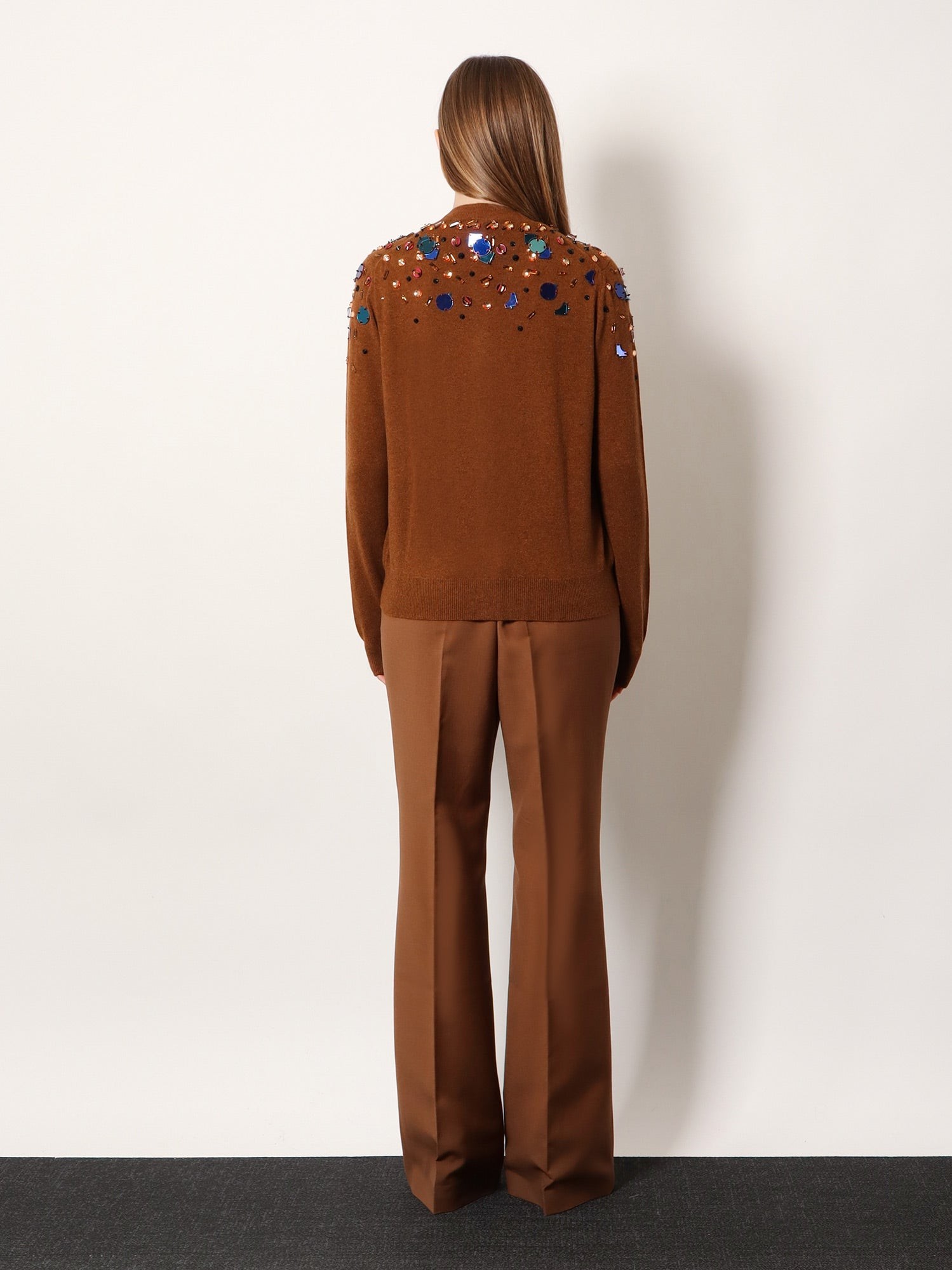 Wool and cashmere cardigan - Image 3
