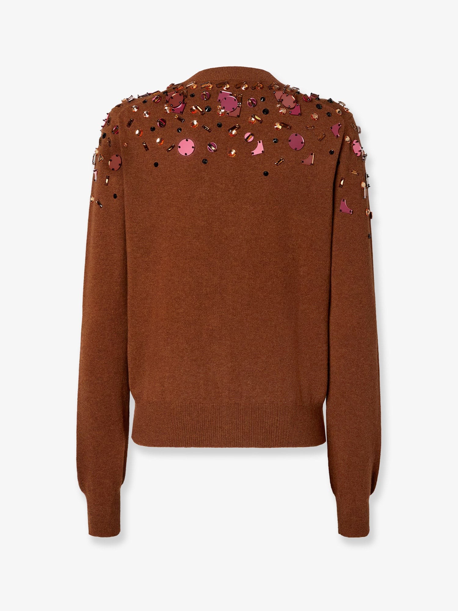 Wool and cashmere cardigan - Image 4