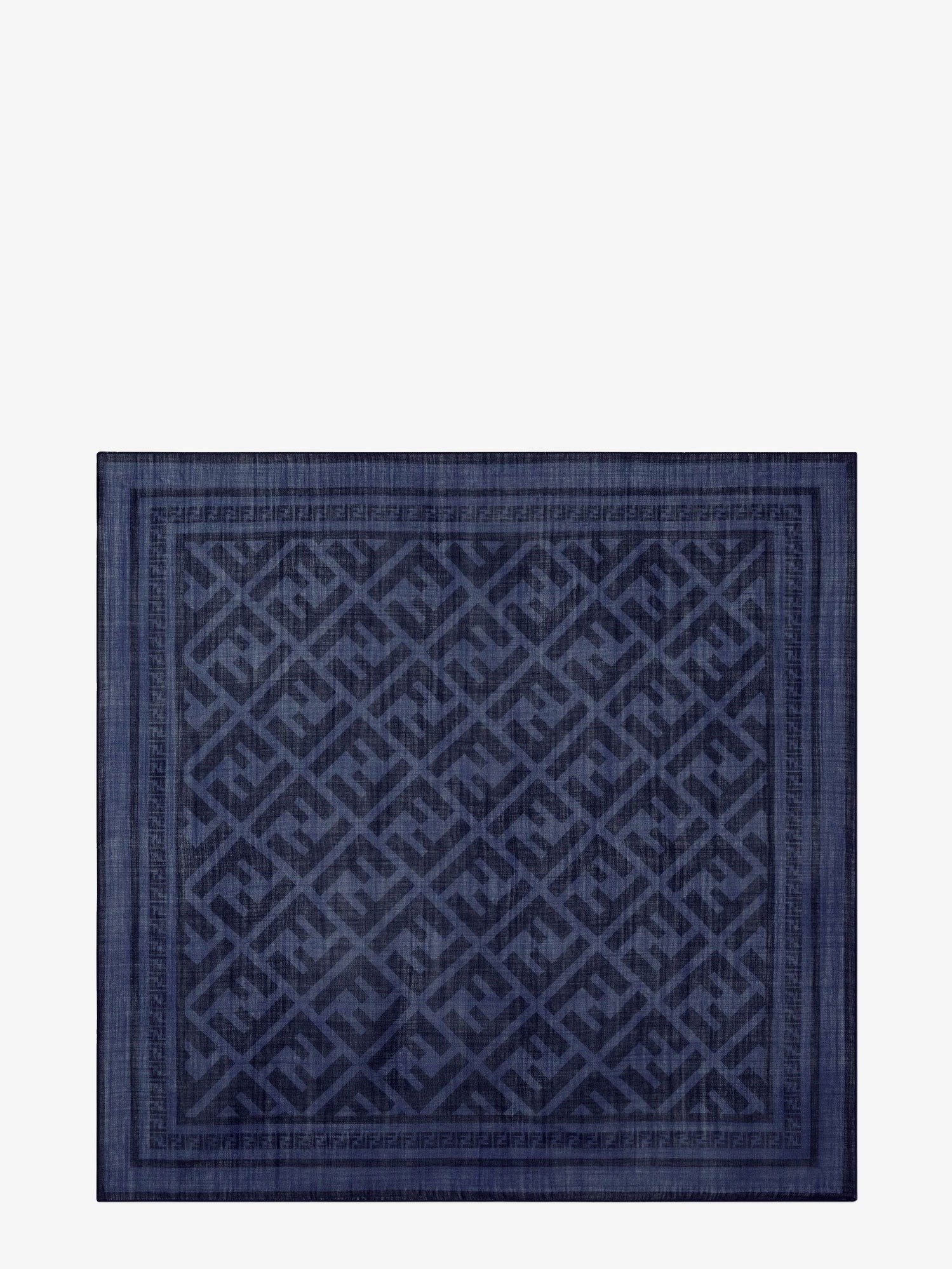 Wool and silk scarf