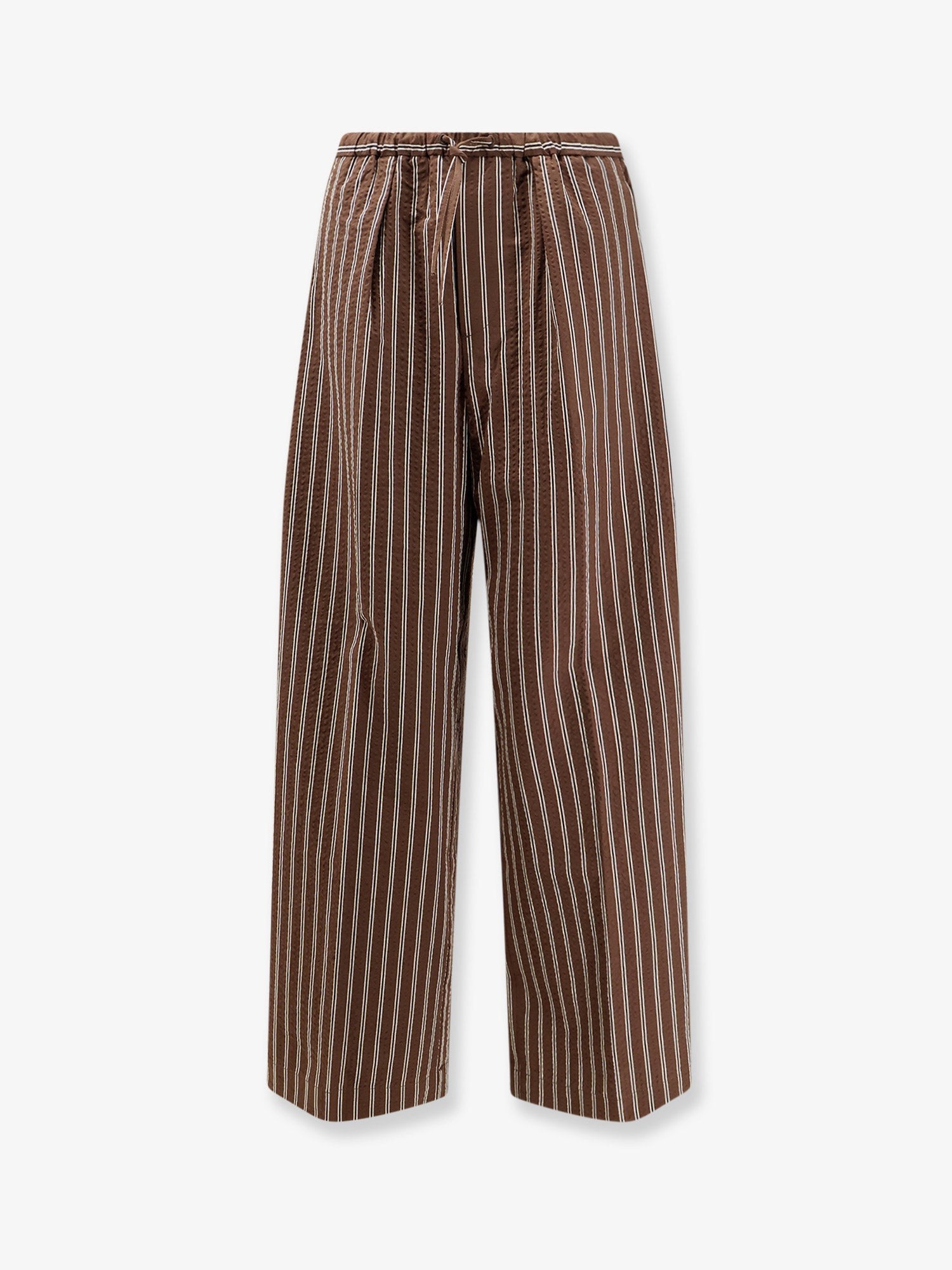 Wynston striped cotton trousers
