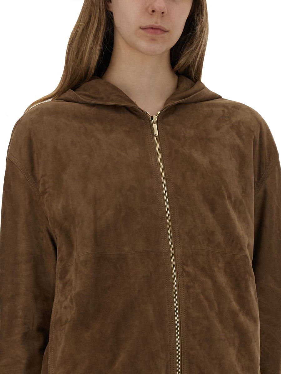 "ZENO" LEATHER JACKET - Image 4
